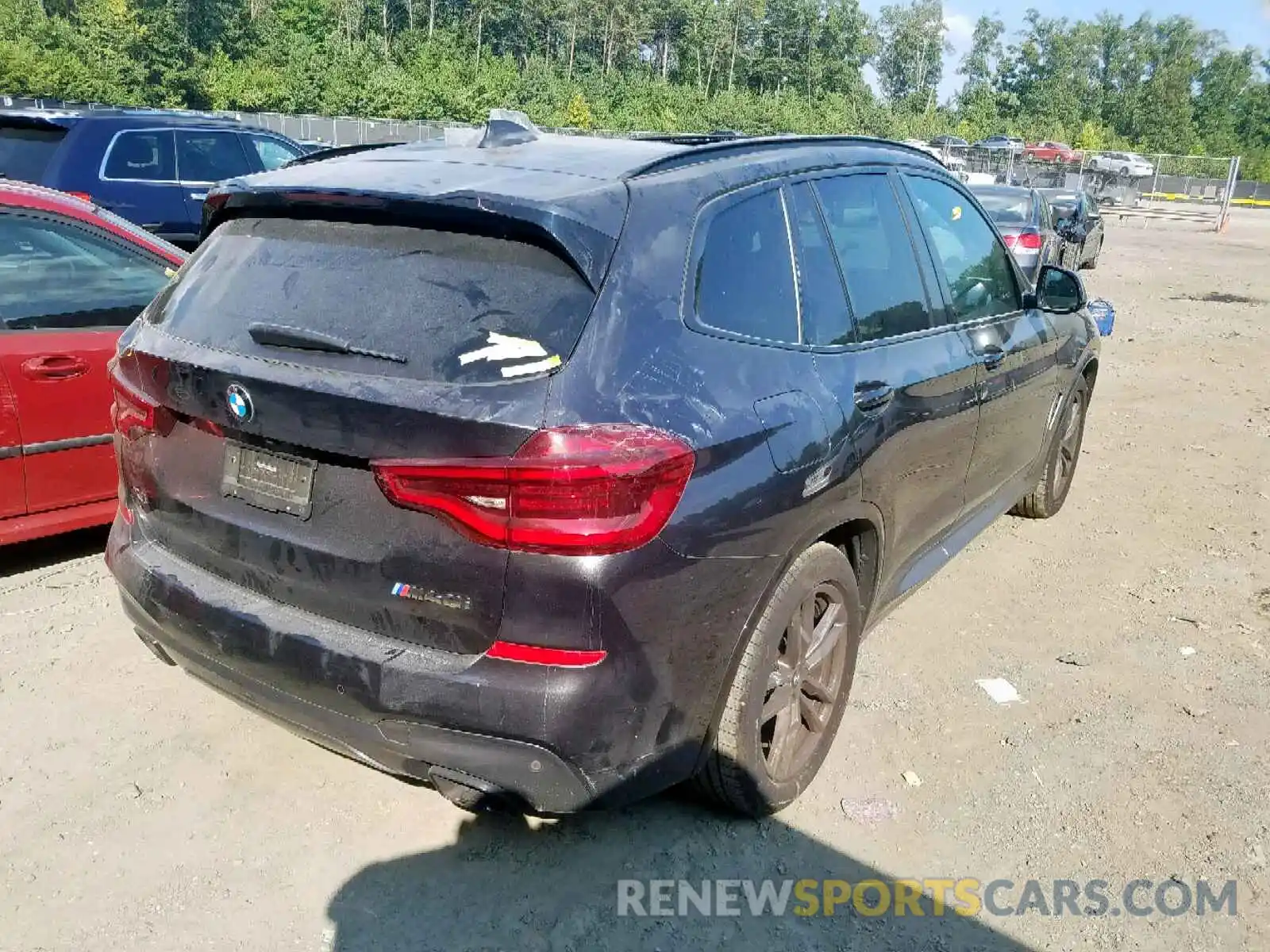 4 Фотография поврежденного автомобиля 5UXTS3C51K0Z06126 BMW X3 XDRIVEM 2019