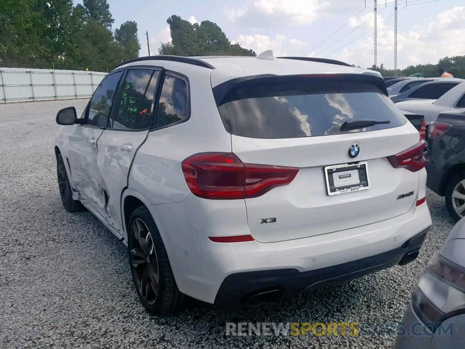 3 Photograph of a damaged car 5UXTS3C55KLR72323 BMW X3 XDRIVEM 2019