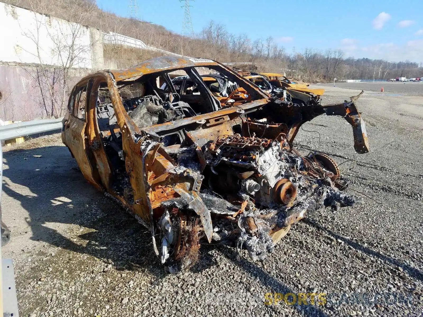 1 Photograph of a damaged car 5UXTS3C55KLR73424 BMW X3 XDRIVEM 2019