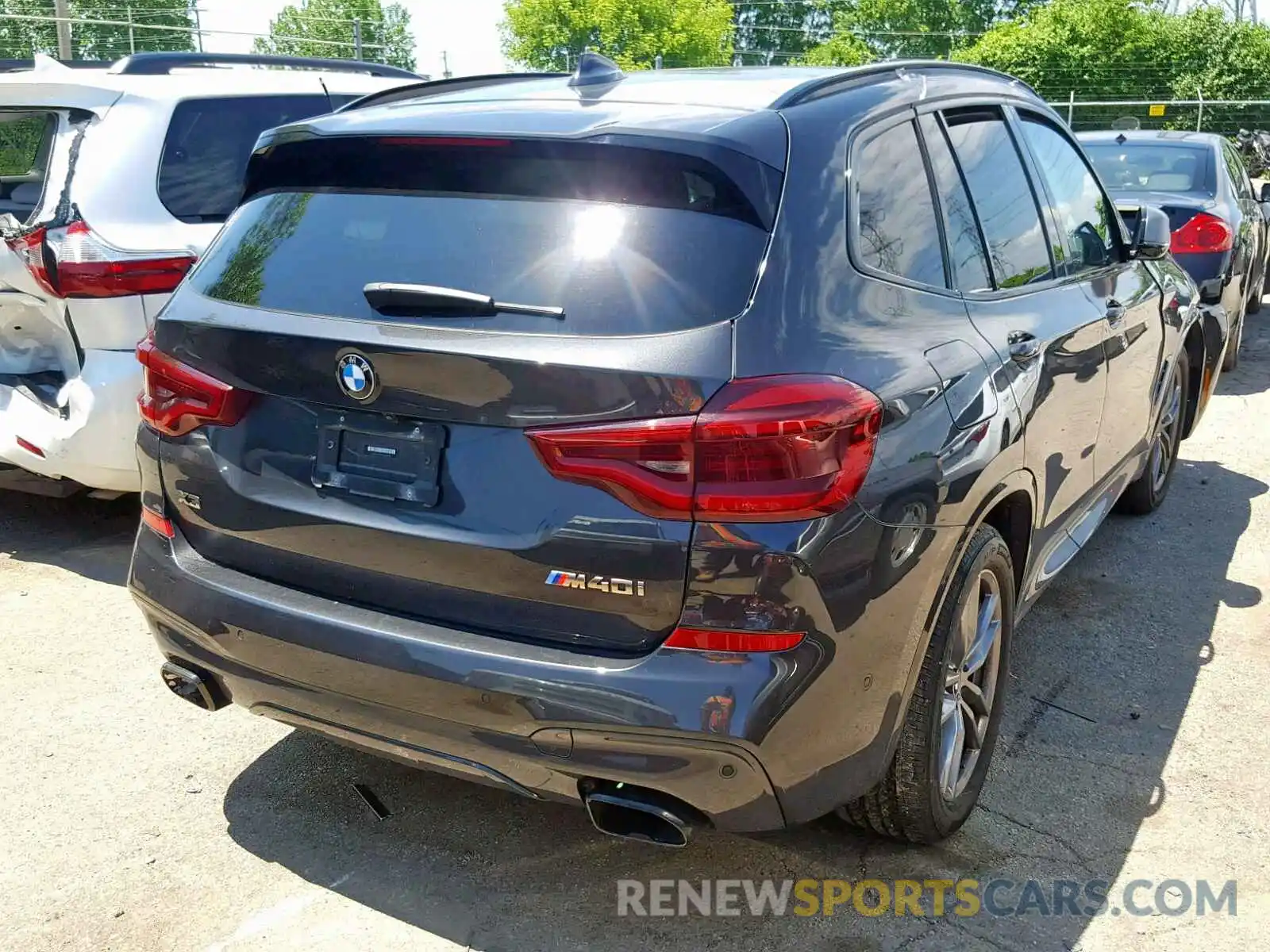 4 Photograph of a damaged car 5UXTS3C5XK0Z07193 BMW X3 XDRIVEM 2019