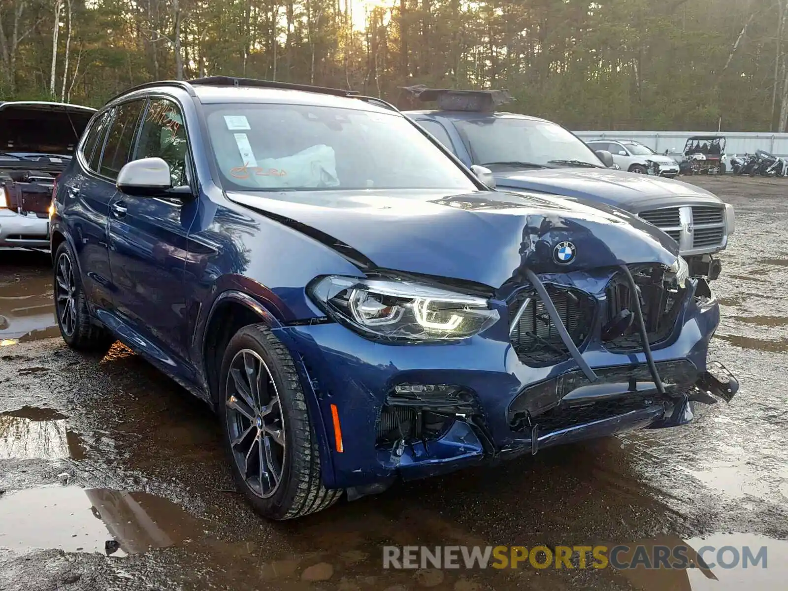 1 Фотография поврежденного автомобиля 5UXTY9C03LLE59520 BMW X3 XDRIVEM 2020