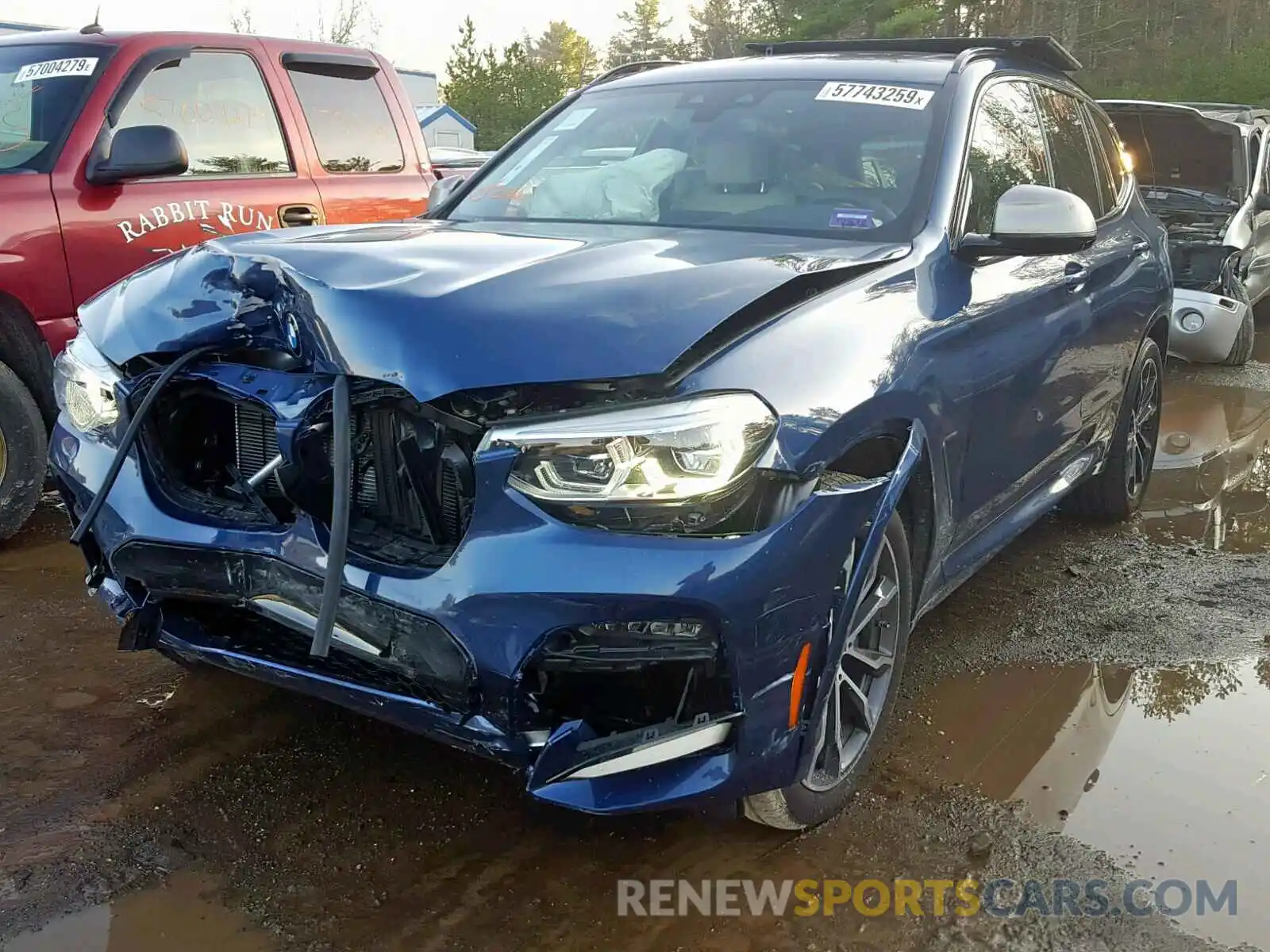2 Photograph of a damaged car 5UXTY9C03LLE59520 BMW X3 XDRIVEM 2020