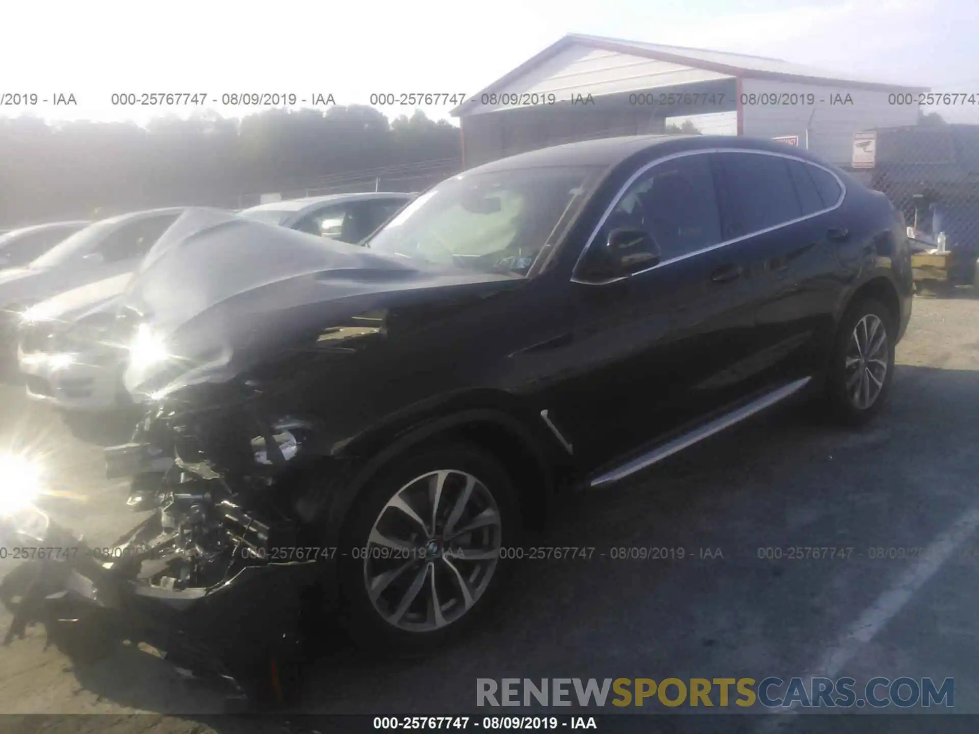 2 Photograph of a damaged car 5UXUJ3C50KLG51798 BMW X4 2019