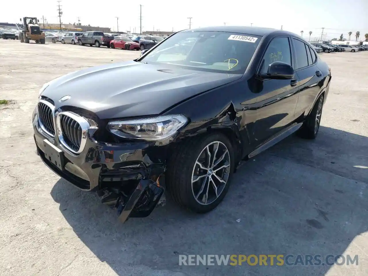 2 Photograph of a damaged car 5UXUJ3C50KLG54216 BMW X4 2019