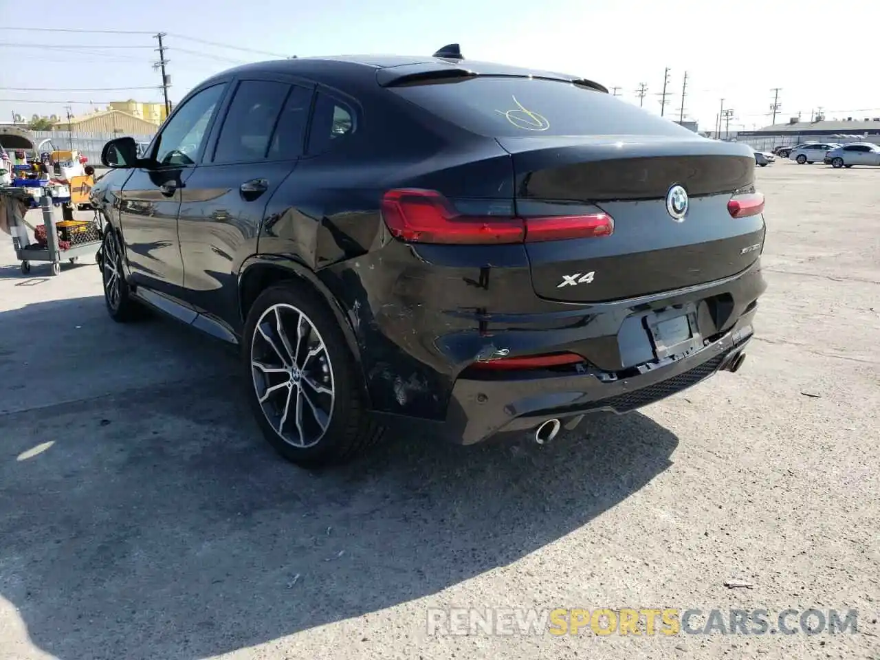 3 Photograph of a damaged car 5UXUJ3C50KLG54216 BMW X4 2019