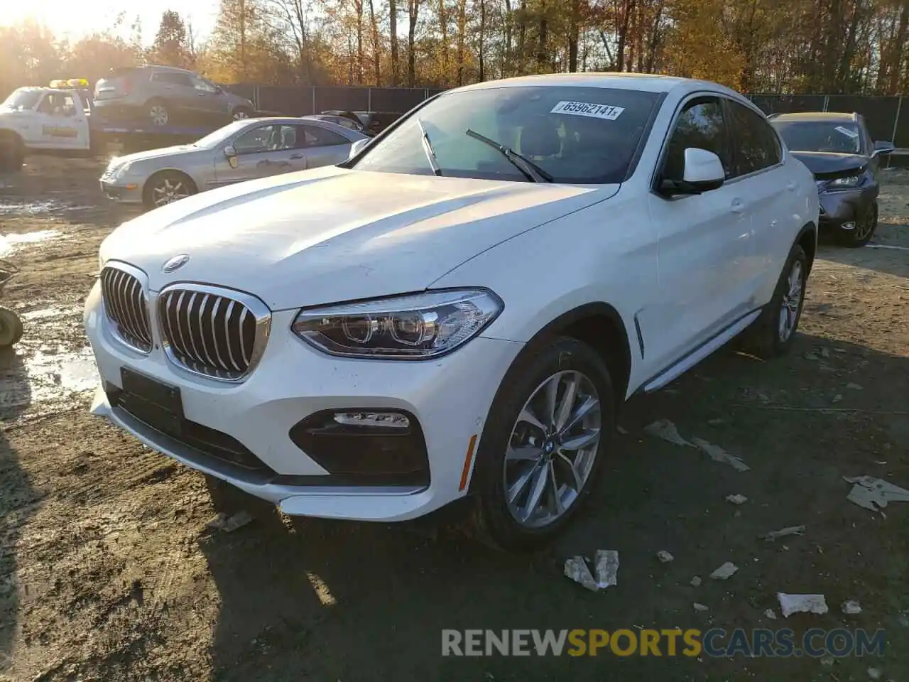 2 Photograph of a damaged car 5UXUJ3C50KLG57424 BMW X4 2019