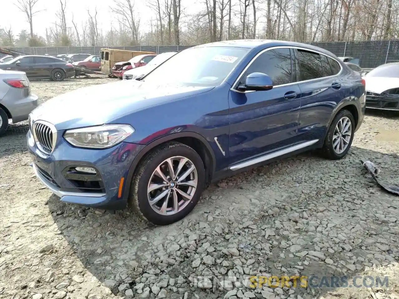 1 Photograph of a damaged car 5UXUJ3C51KLG52720 BMW X4 2019