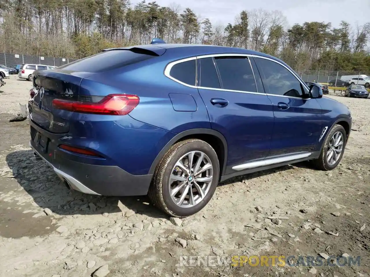 3 Фотография поврежденного автомобиля 5UXUJ3C51KLG52720 BMW X4 2019