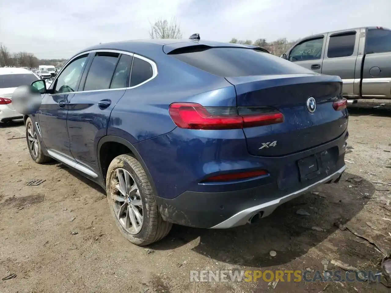 3 Photograph of a damaged car 5UXUJ3C51KLG54287 BMW X4 2019