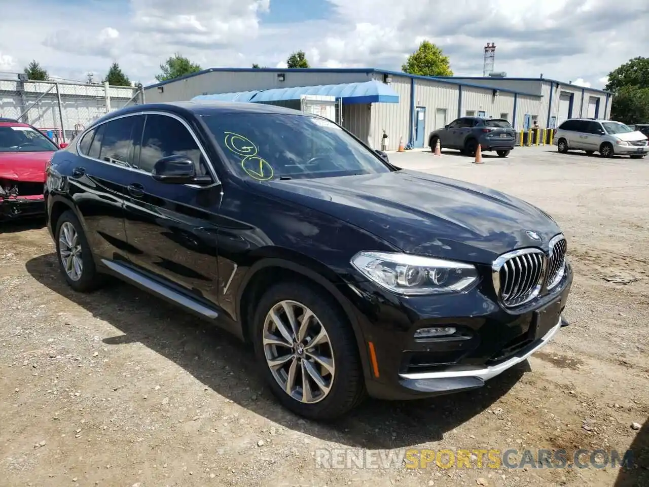 1 Photograph of a damaged car 5UXUJ3C51KLG55536 BMW X4 2019