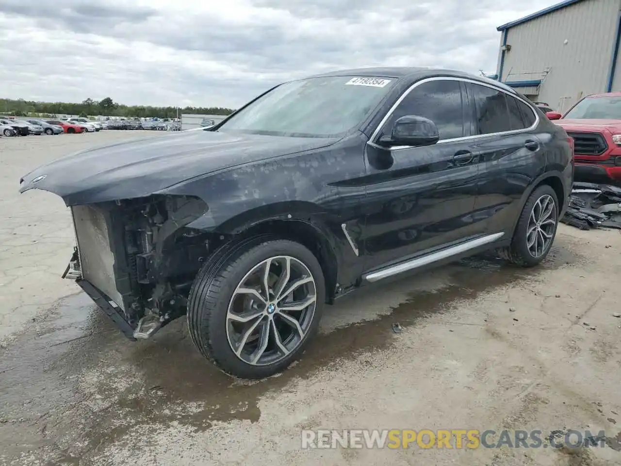 1 Photograph of a damaged car 5UXUJ3C52KLG54735 BMW X4 2019