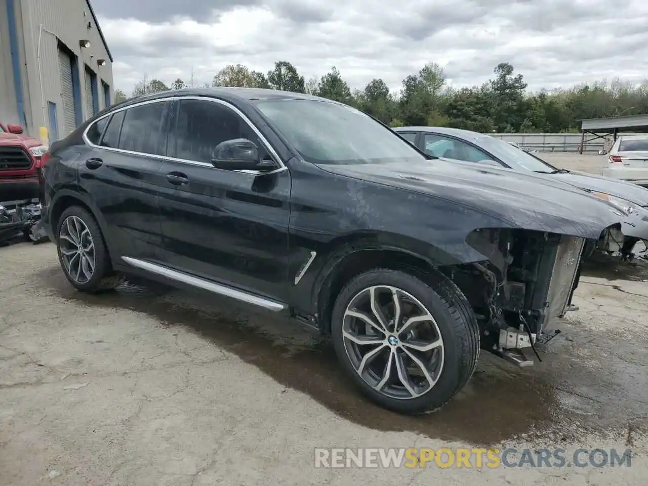 4 Фотография поврежденного автомобиля 5UXUJ3C52KLG54735 BMW X4 2019