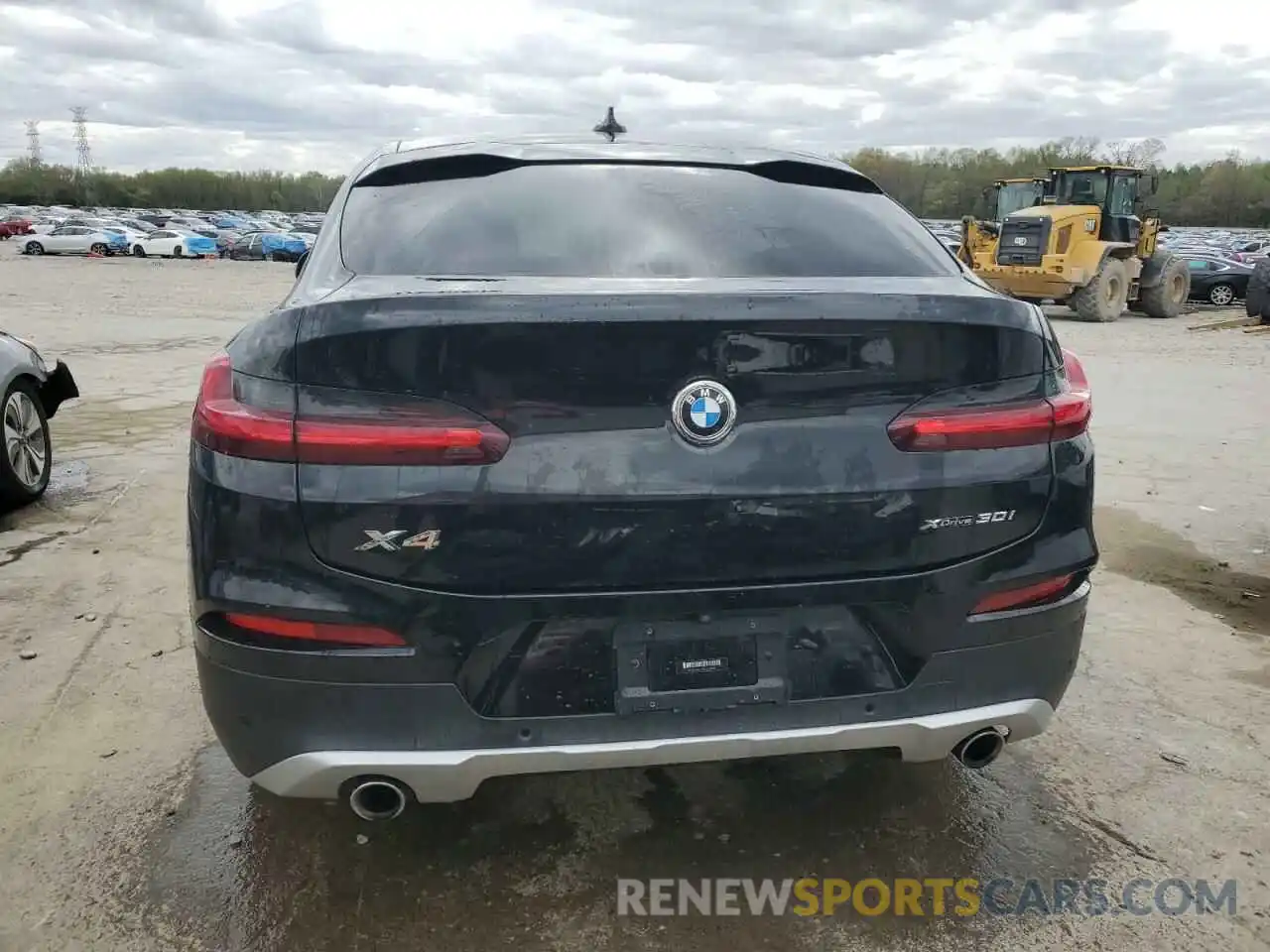 6 Photograph of a damaged car 5UXUJ3C52KLG54735 BMW X4 2019