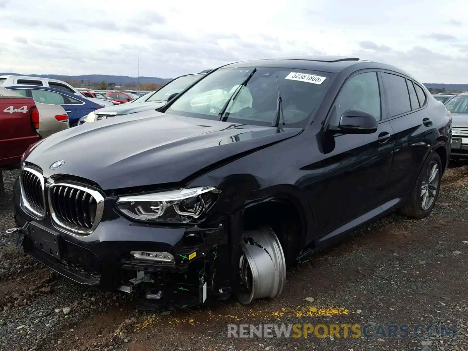 2 Photograph of a damaged car 5UXUJ3C53KLG52458 BMW X4 2019