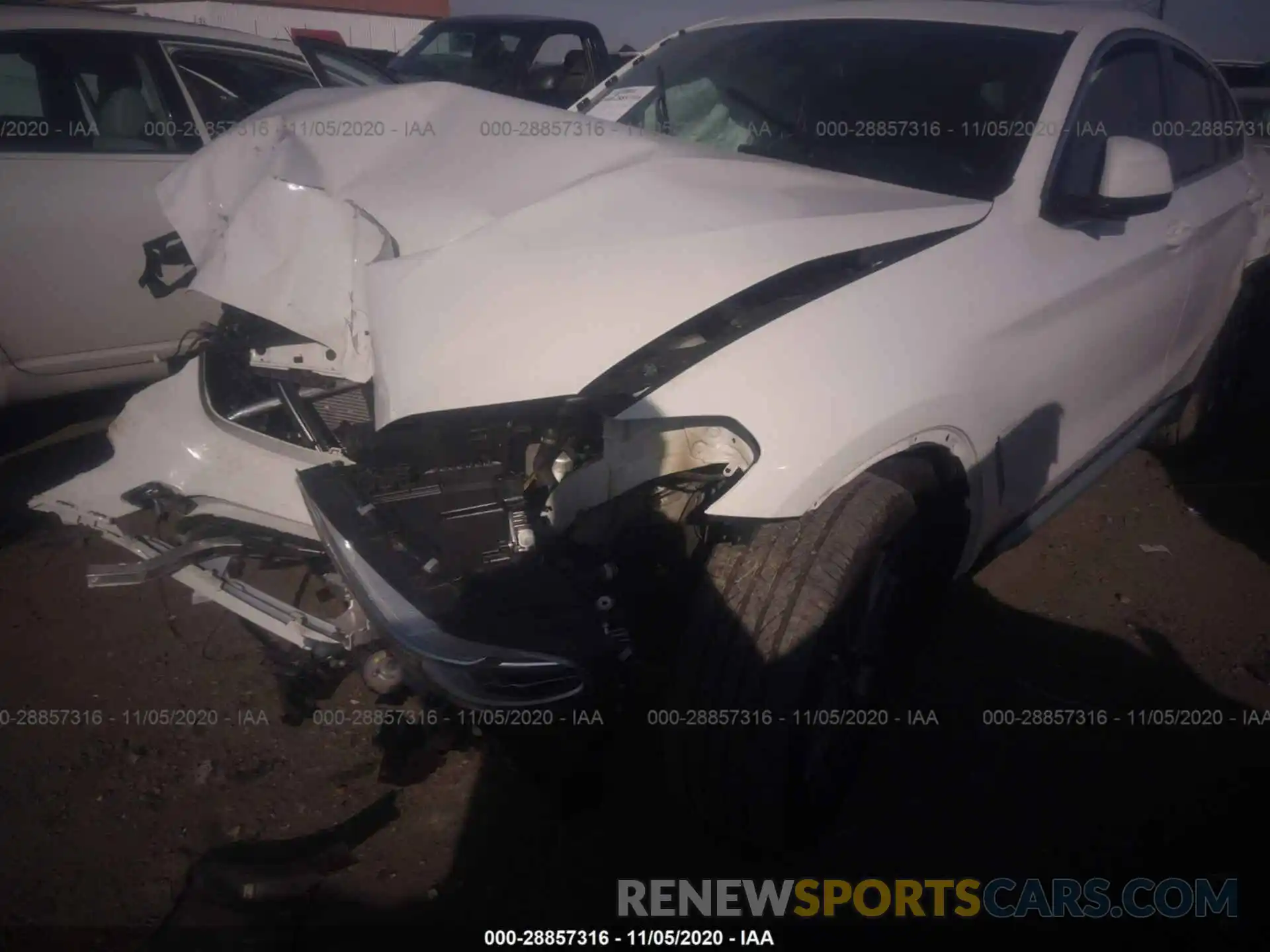 2 Photograph of a damaged car 5UXUJ3C53KLG53268 BMW X4 2019