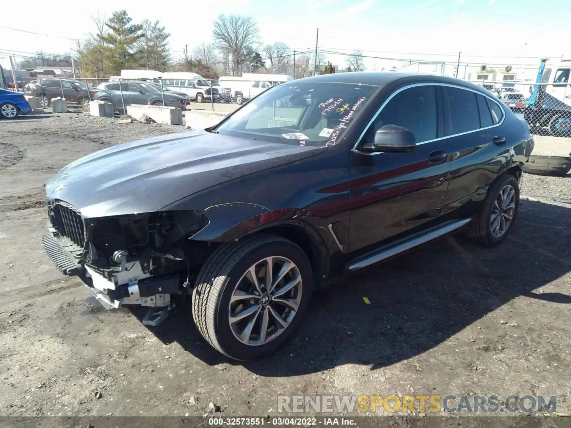 2 Photograph of a damaged car 5UXUJ3C53KLG54050 BMW X4 2019