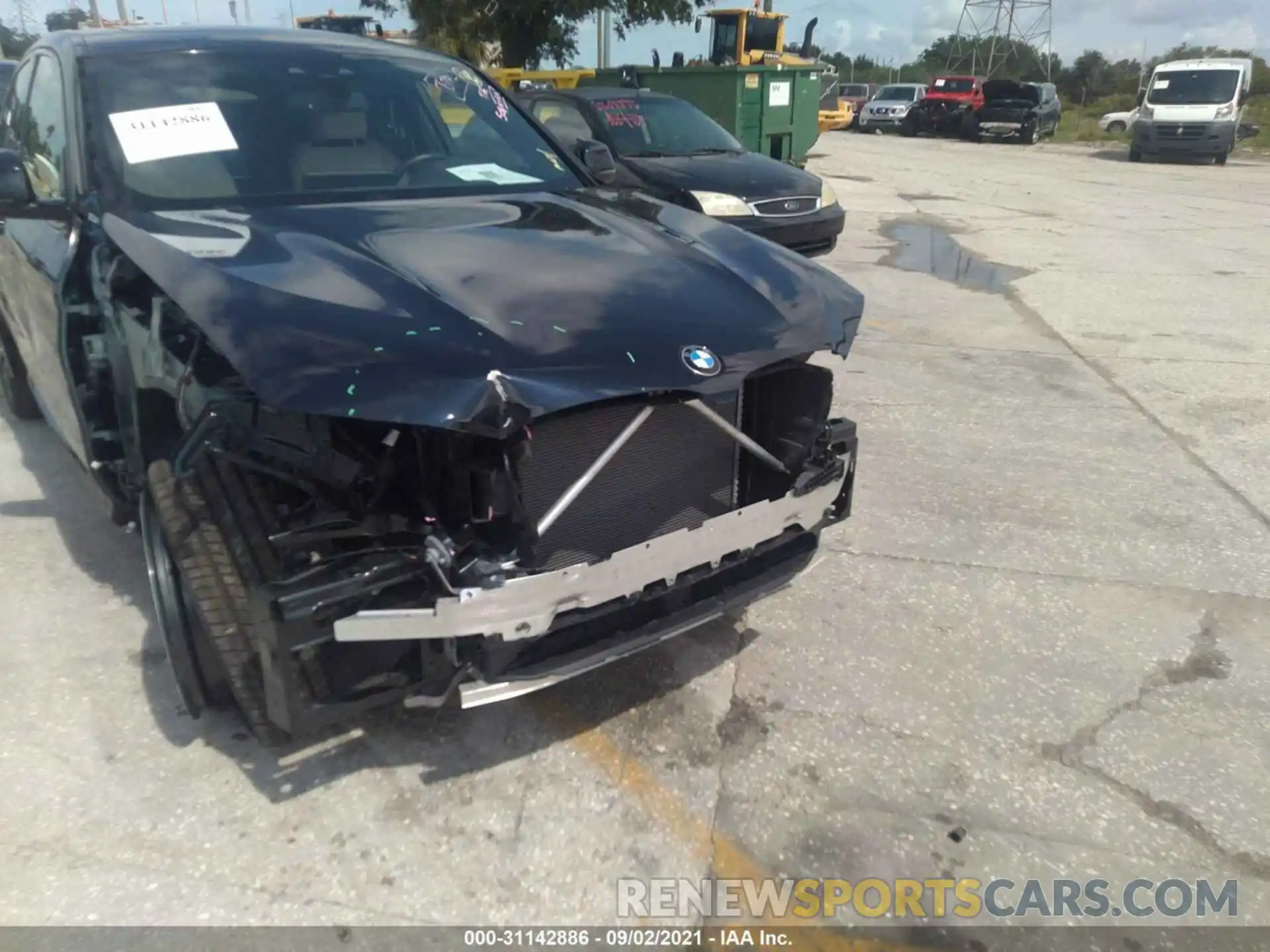 6 Photograph of a damaged car 5UXUJ3C53KLG54453 BMW X4 2019