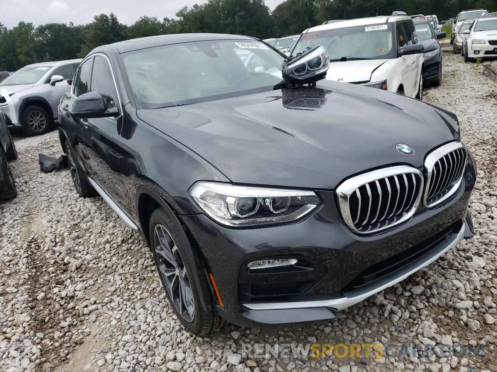 1 Photograph of a damaged car 5UXUJ3C53KLG56915 BMW X4 2019