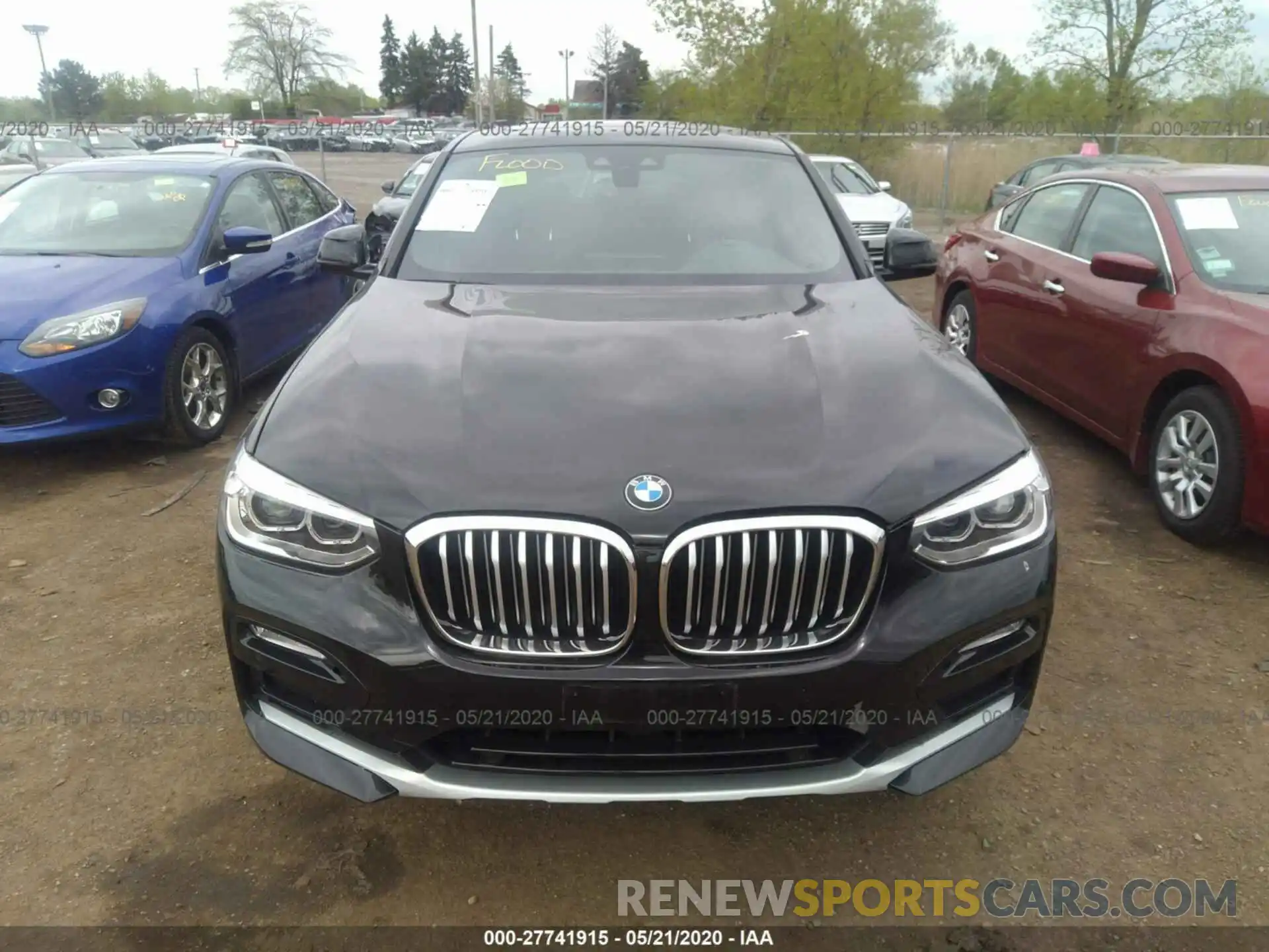 6 Photograph of a damaged car 5UXUJ3C54KLG52551 BMW X4 2019