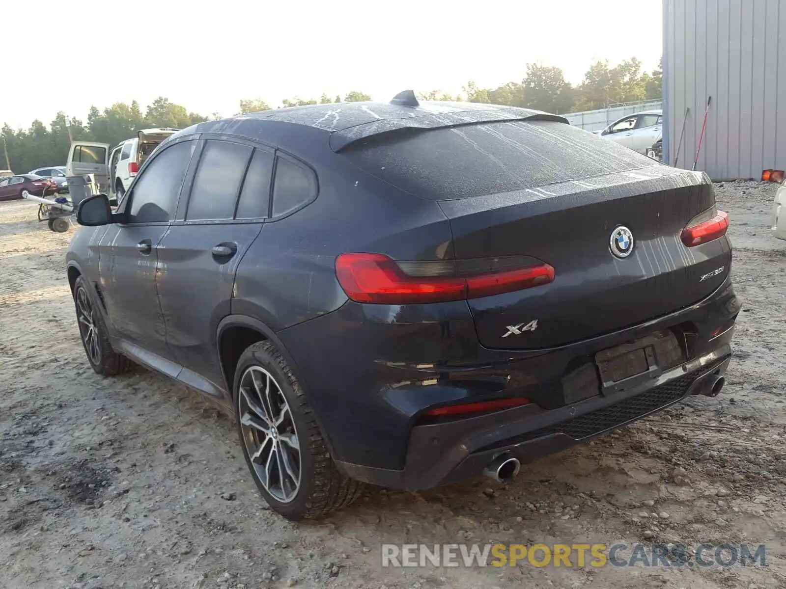 3 Фотография поврежденного автомобиля 5UXUJ3C54KLG52565 BMW X4 2019