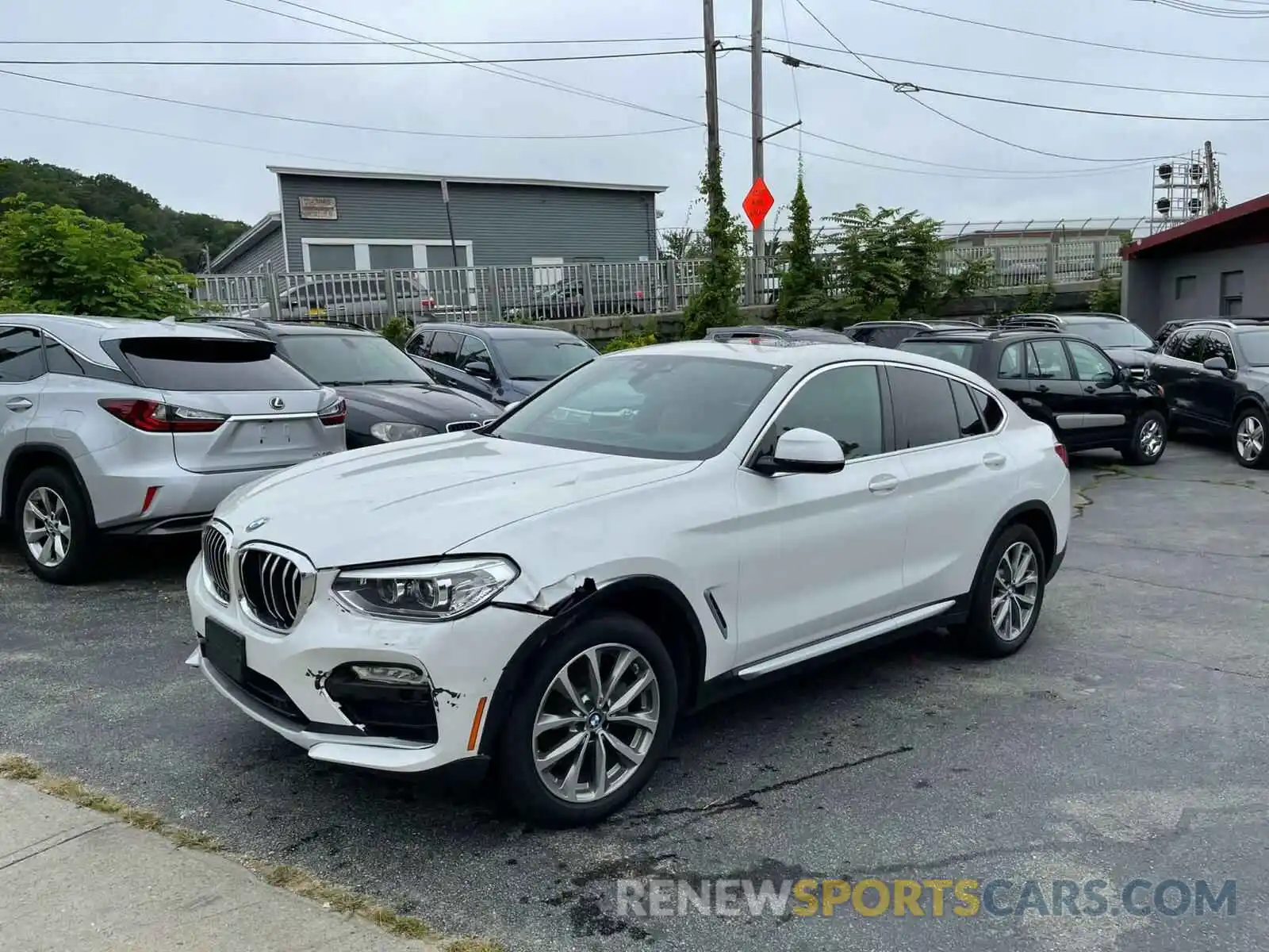 2 Photograph of a damaged car 5UXUJ3C54KLG54526 BMW X4 2019