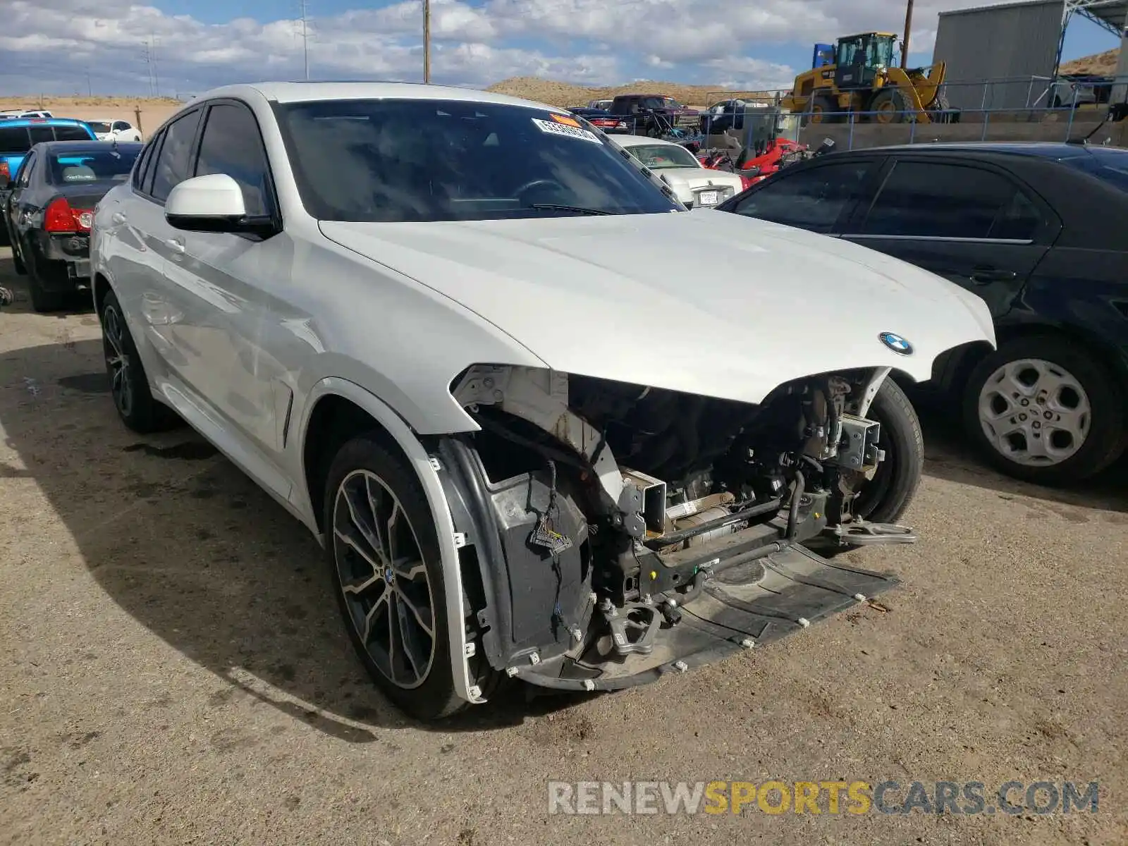 1 Photograph of a damaged car 5UXUJ3C54KLG55952 BMW X4 2019