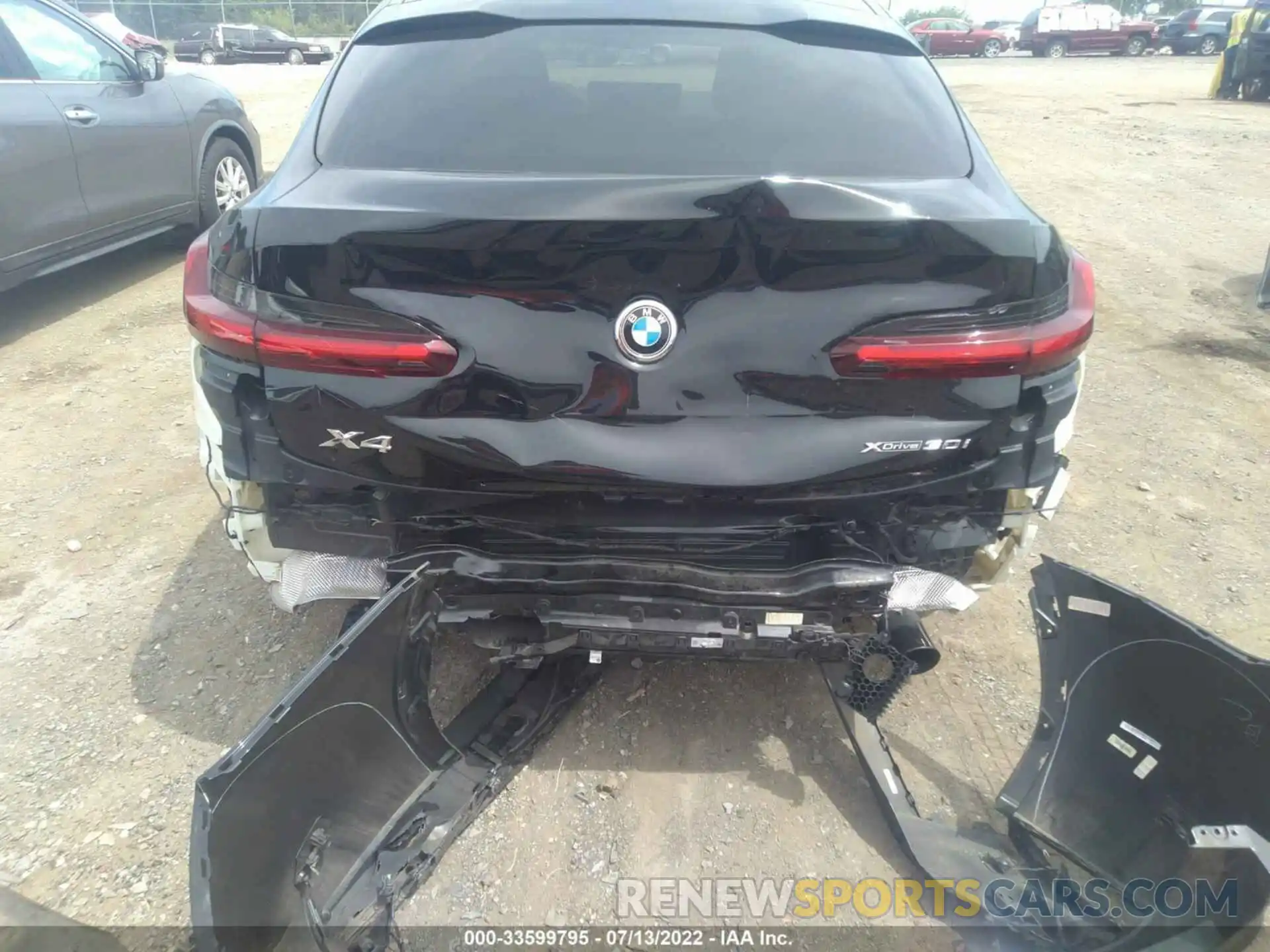 6 Photograph of a damaged car 5UXUJ3C54KLG57488 BMW X4 2019