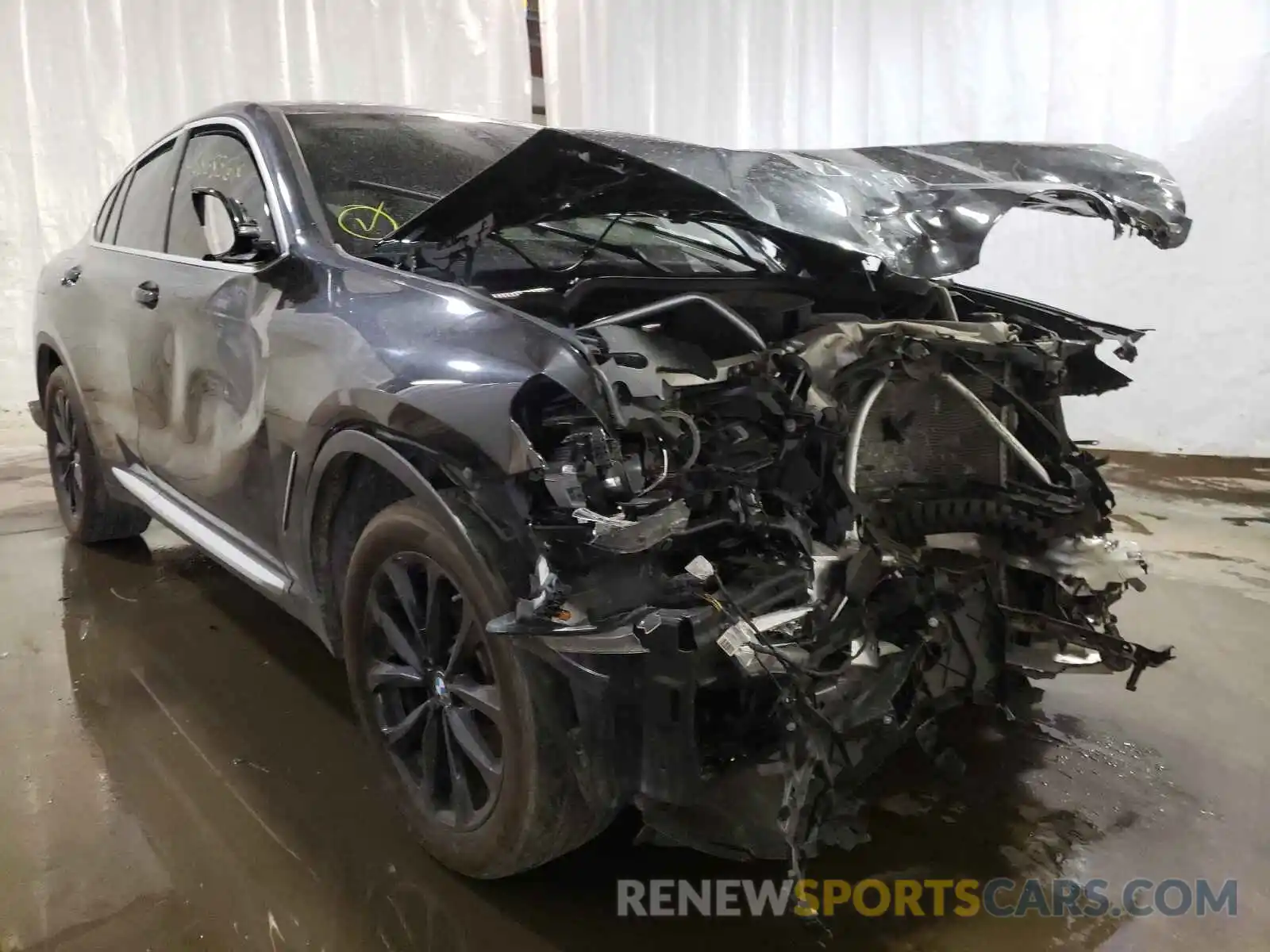 1 Photograph of a damaged car 5UXUJ3C55KLG54132 BMW X4 2019