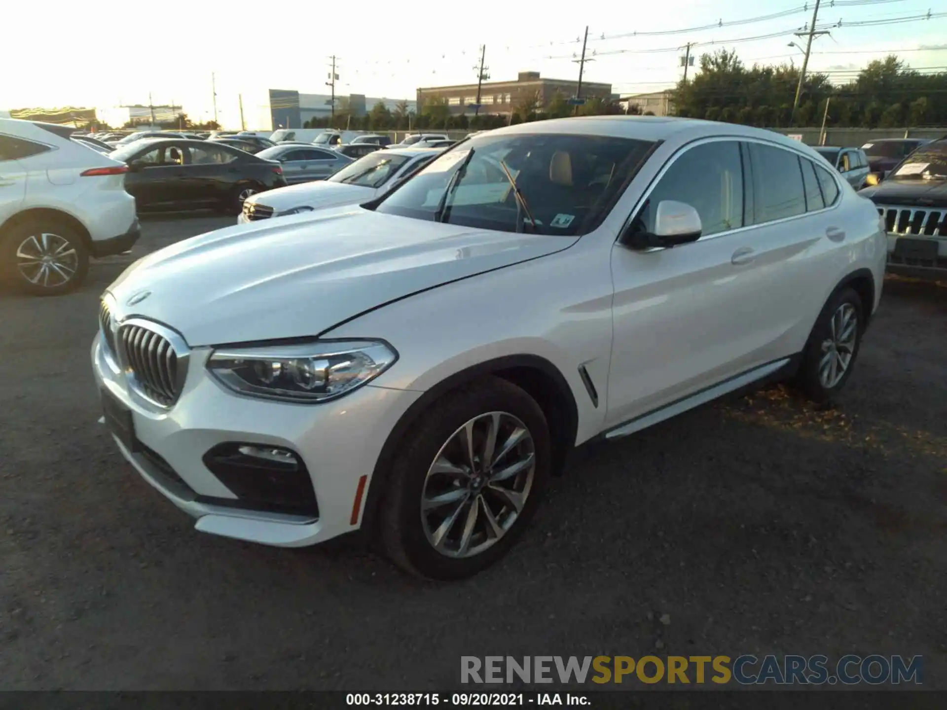 2 Photograph of a damaged car 5UXUJ3C55KLG54289 BMW X4 2019