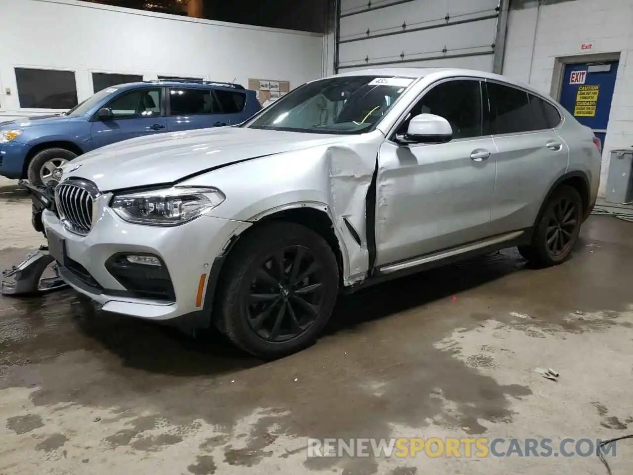 1 Photograph of a damaged car 5UXUJ3C55KLG54907 BMW X4 2019