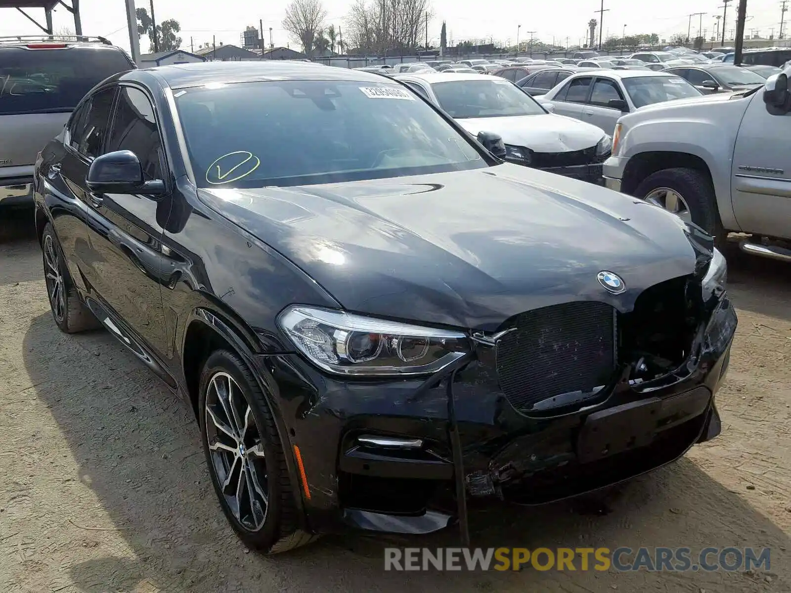 1 Photograph of a damaged car 5UXUJ3C56KLG52809 BMW X4 2019