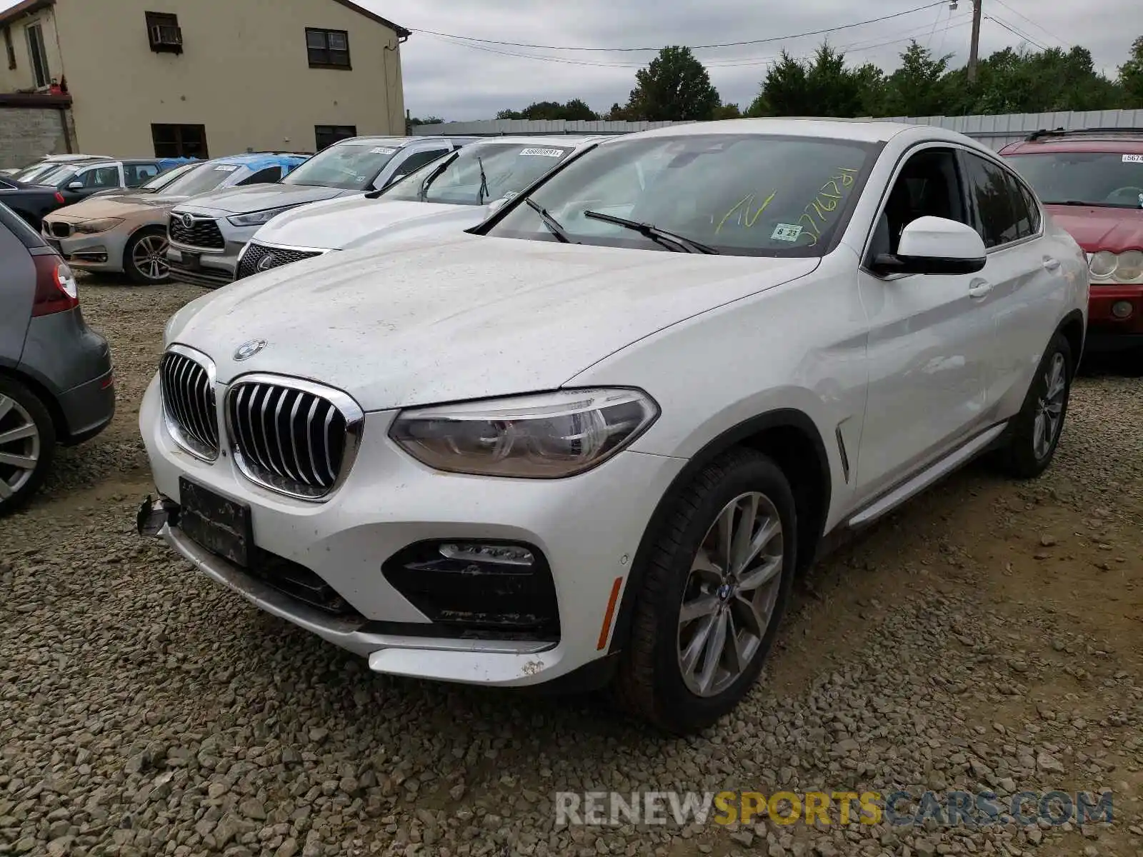 2 Photograph of a damaged car 5UXUJ3C57KLG51863 BMW X4 2019