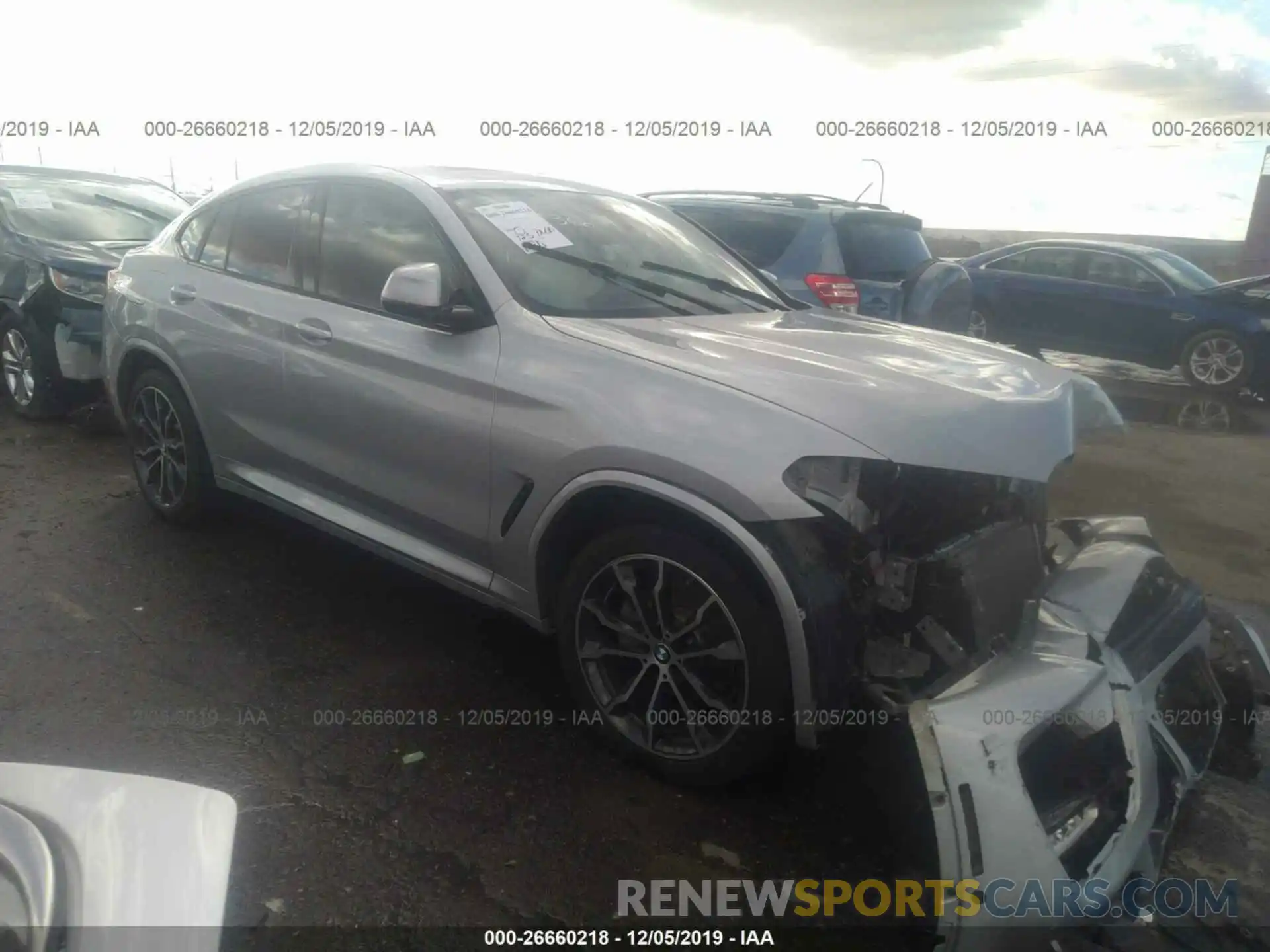 1 Photograph of a damaged car 5UXUJ3C57KLG52432 BMW X4 2019