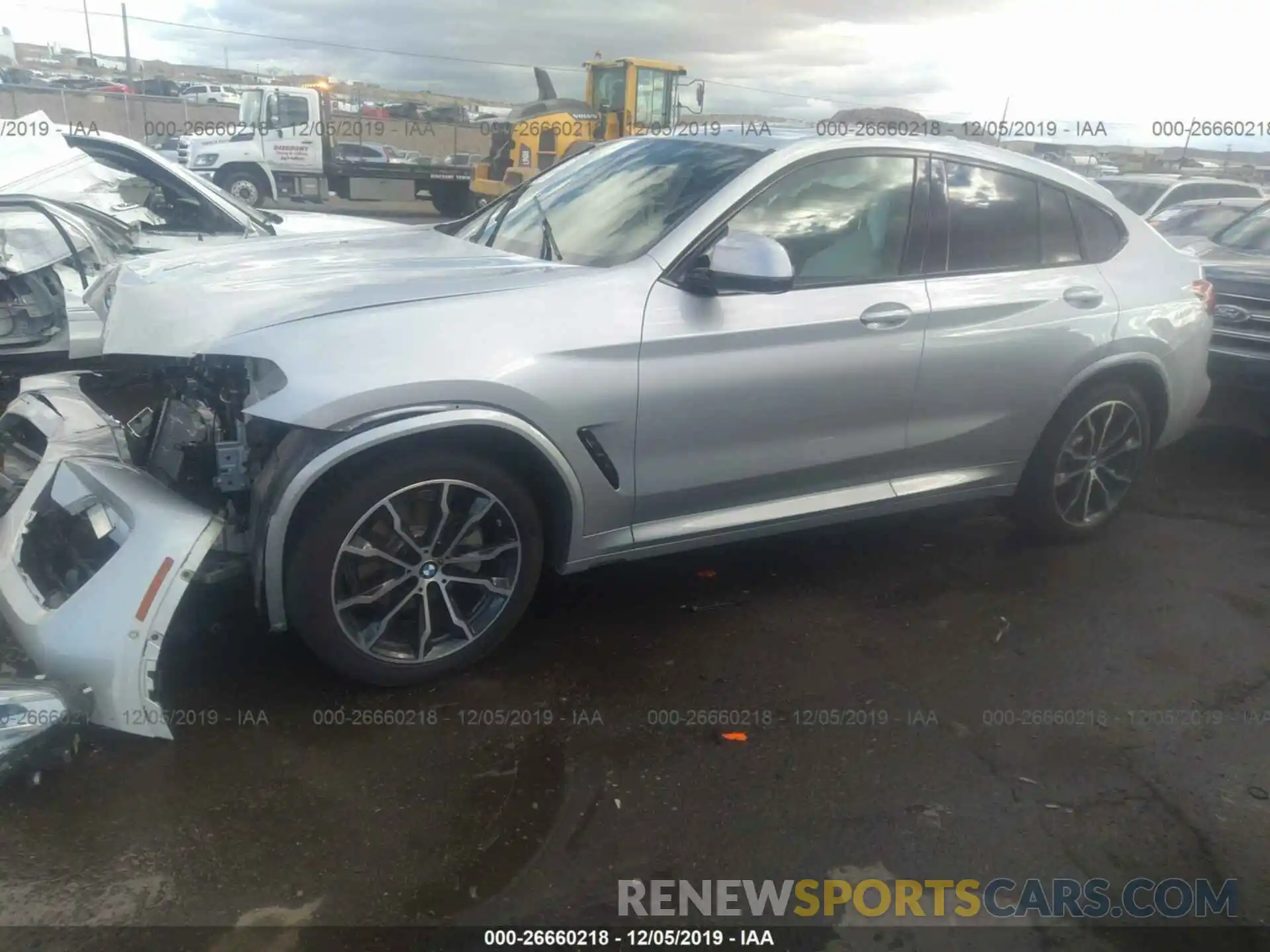 2 Photograph of a damaged car 5UXUJ3C57KLG52432 BMW X4 2019