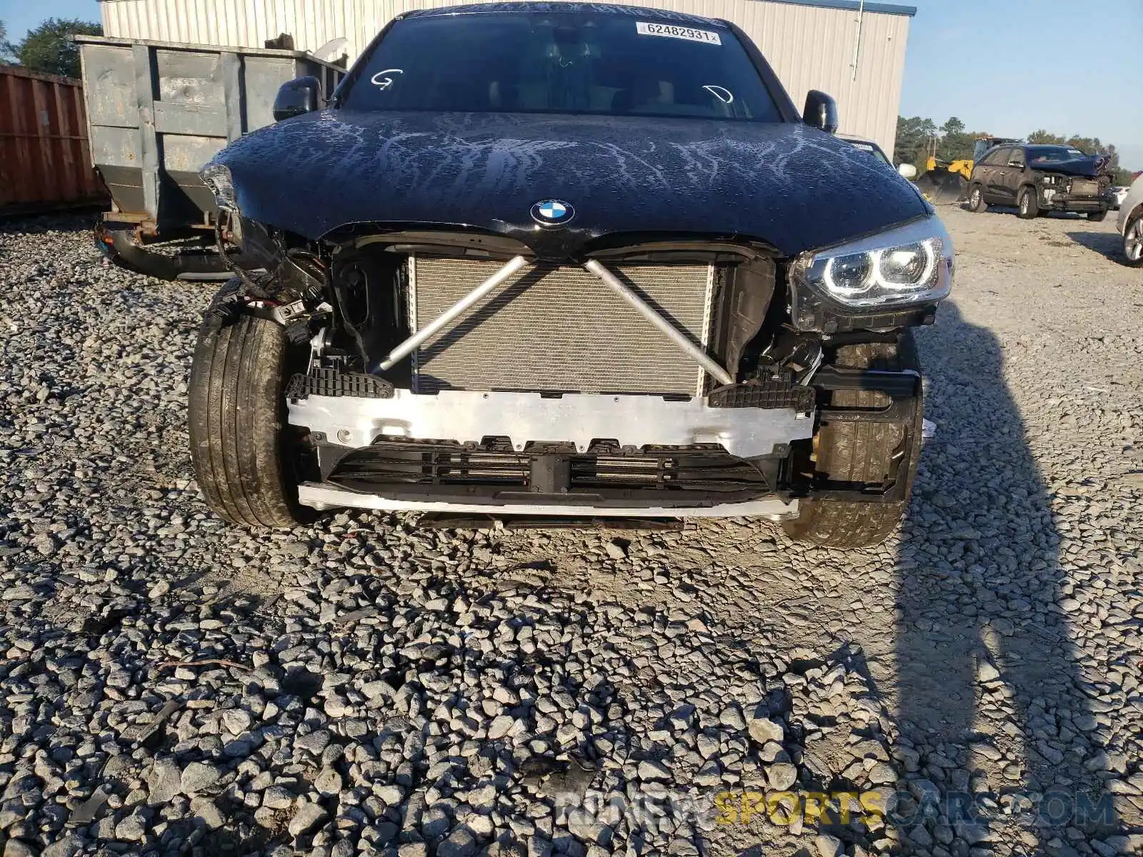 9 Photograph of a damaged car 5UXUJ3C57KLG53547 BMW X4 2019