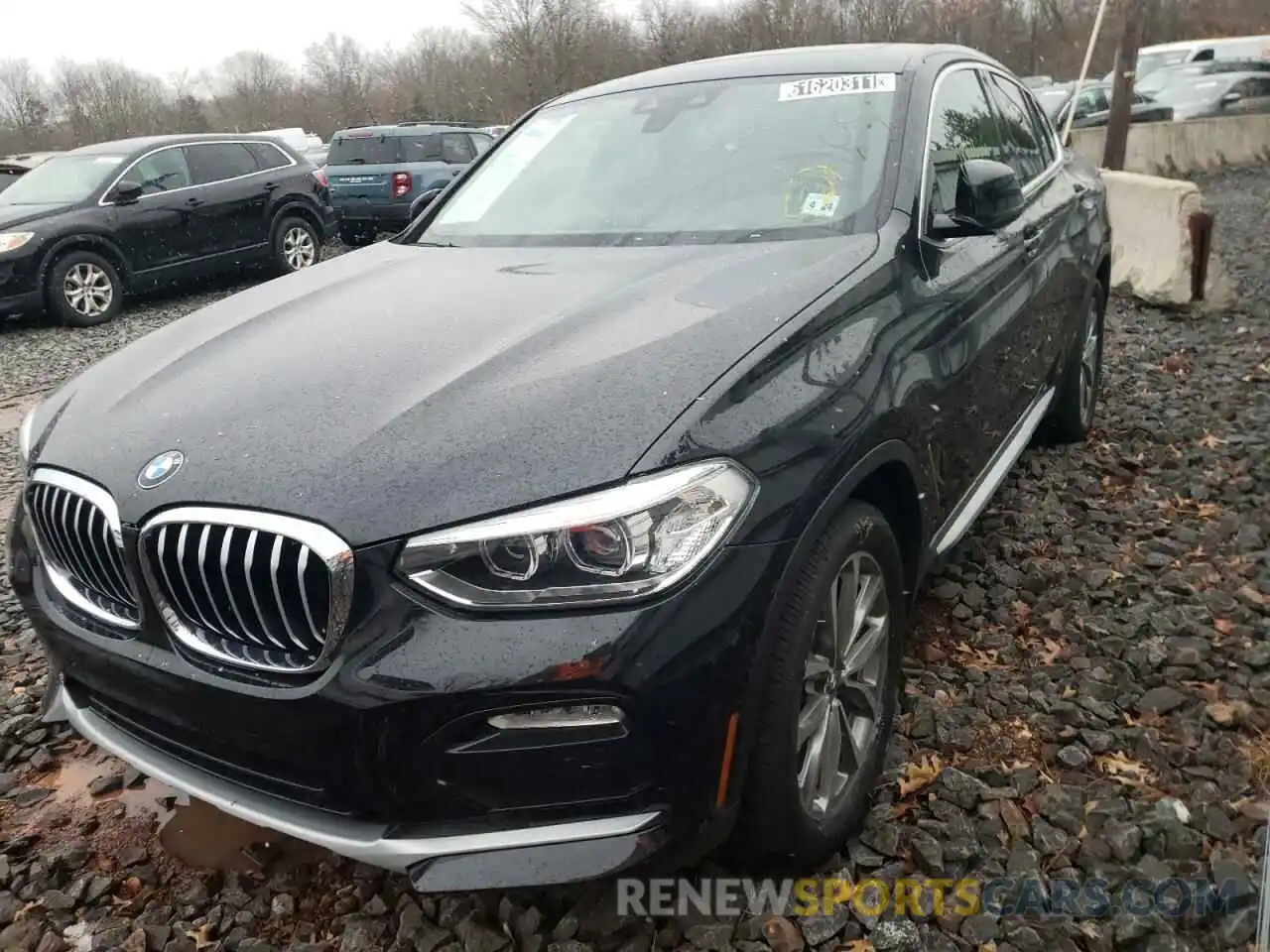 2 Photograph of a damaged car 5UXUJ3C57KLG53595 BMW X4 2019