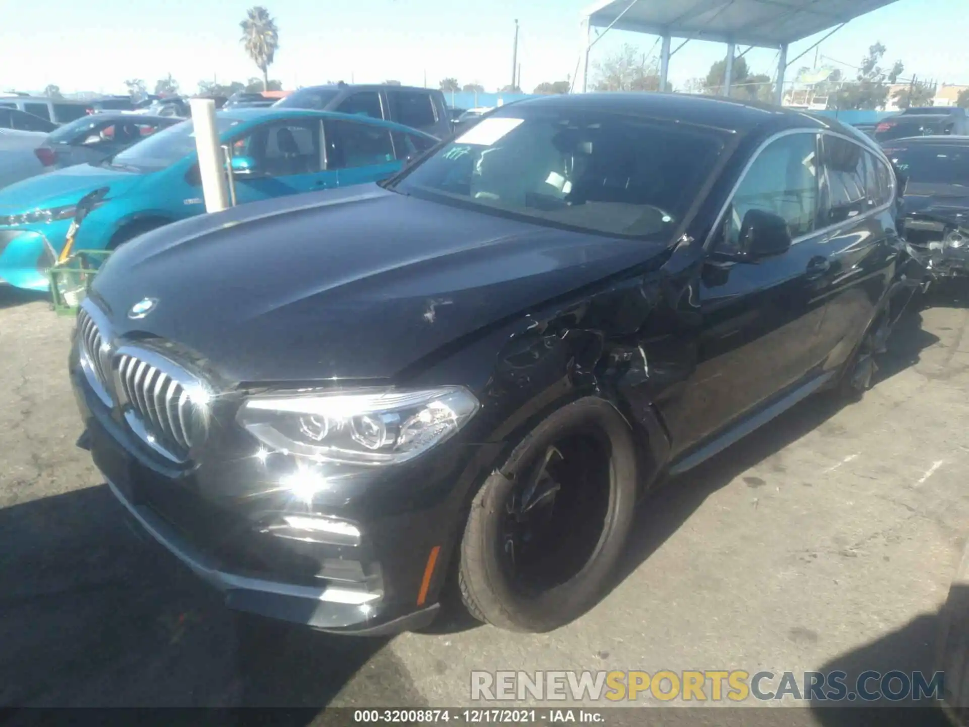 2 Photograph of a damaged car 5UXUJ3C57KLG54018 BMW X4 2019