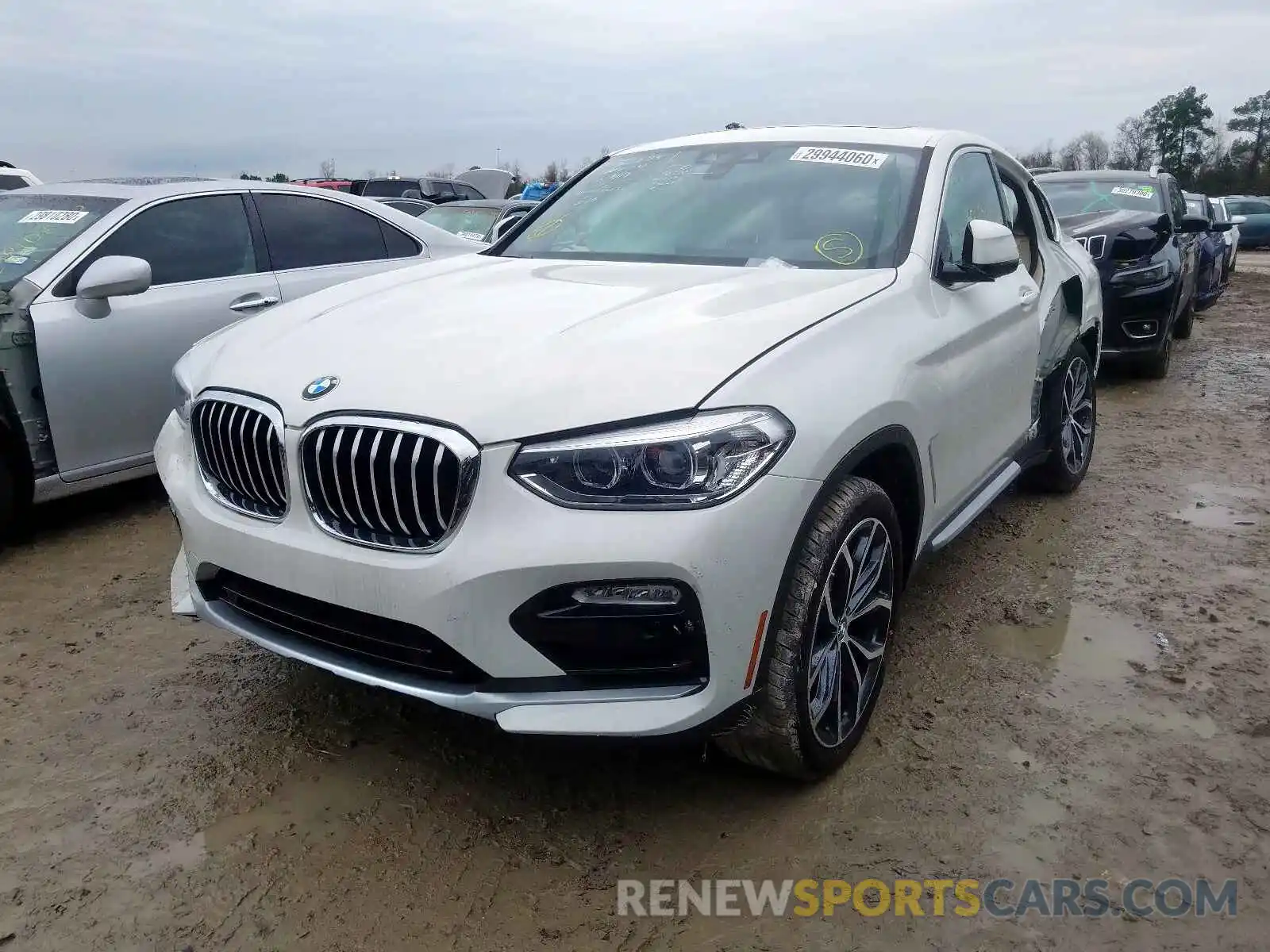 2 Photograph of a damaged car 5UXUJ3C57KLG57114 BMW X4 2019