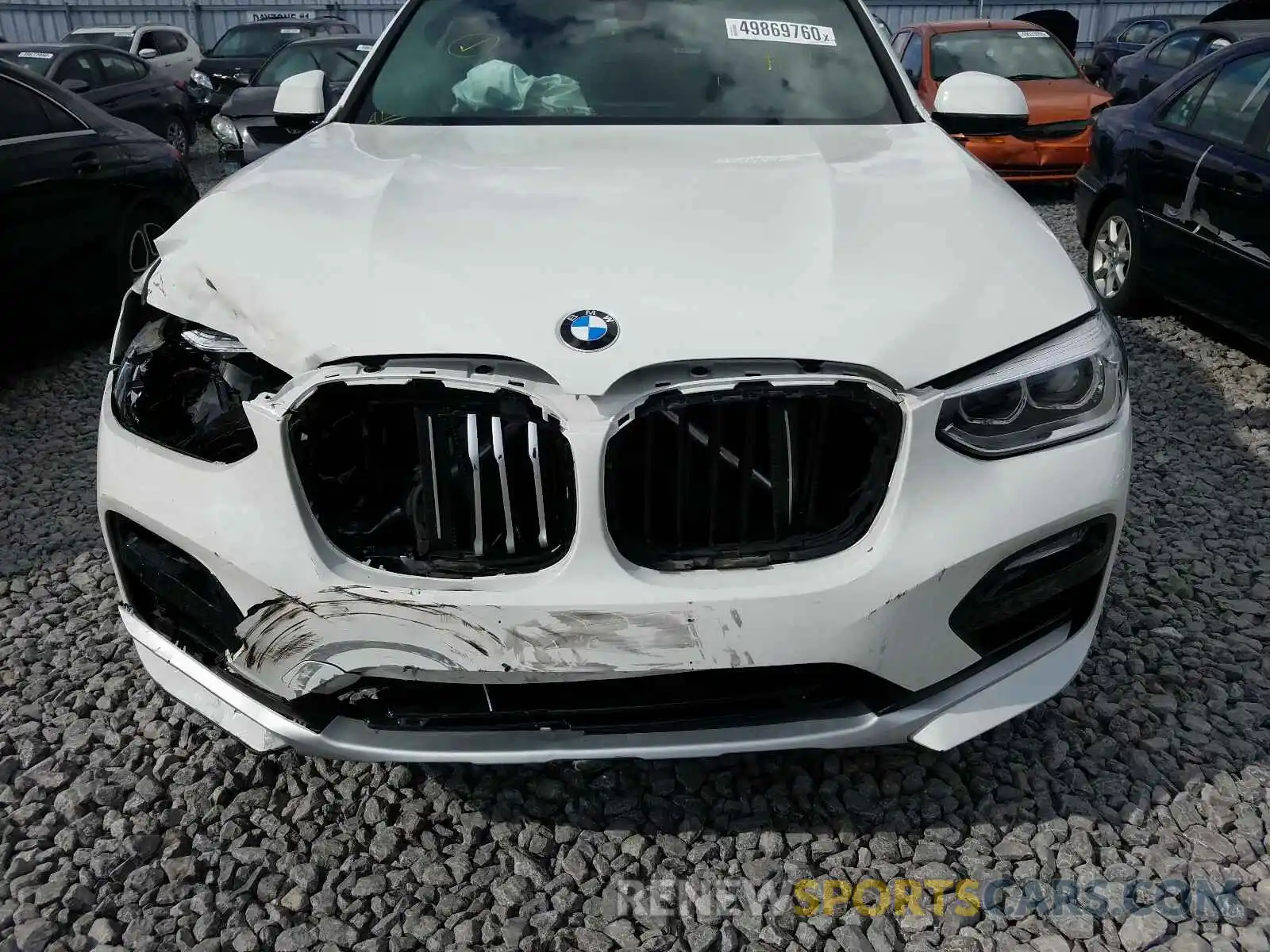 9 Photograph of a damaged car 5UXUJ3C57KLG57629 BMW X4 2019