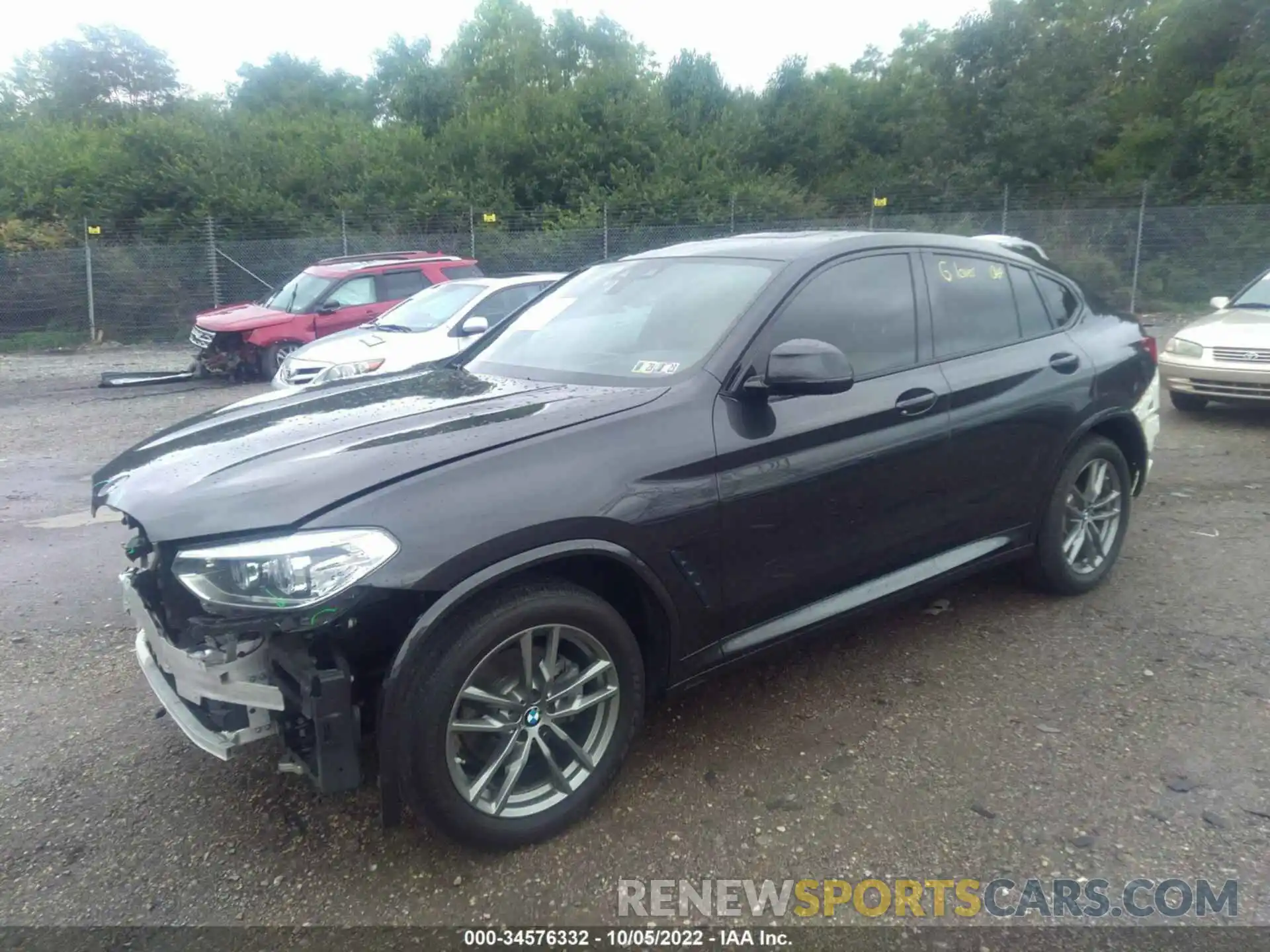 2 Фотография поврежденного автомобиля 5UXUJ3C58KLG55677 BMW X4 2019