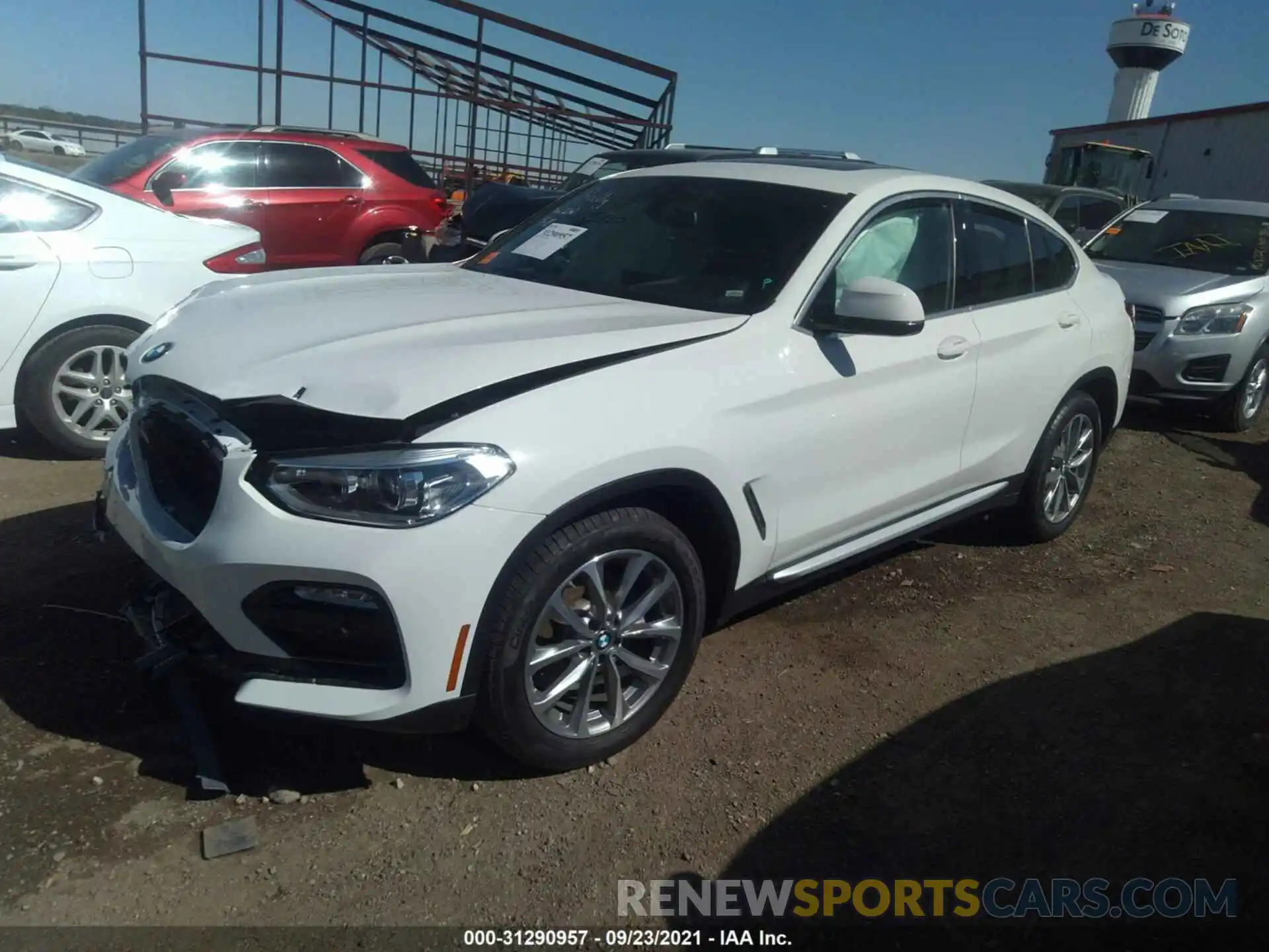 2 Photograph of a damaged car 5UXUJ3C58KLG57252 BMW X4 2019