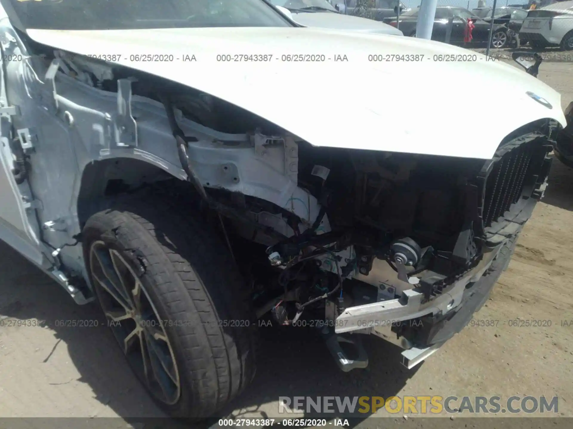 6 Фотография поврежденного автомобиля 5UXUJ3C59KLG53338 BMW X4 2019