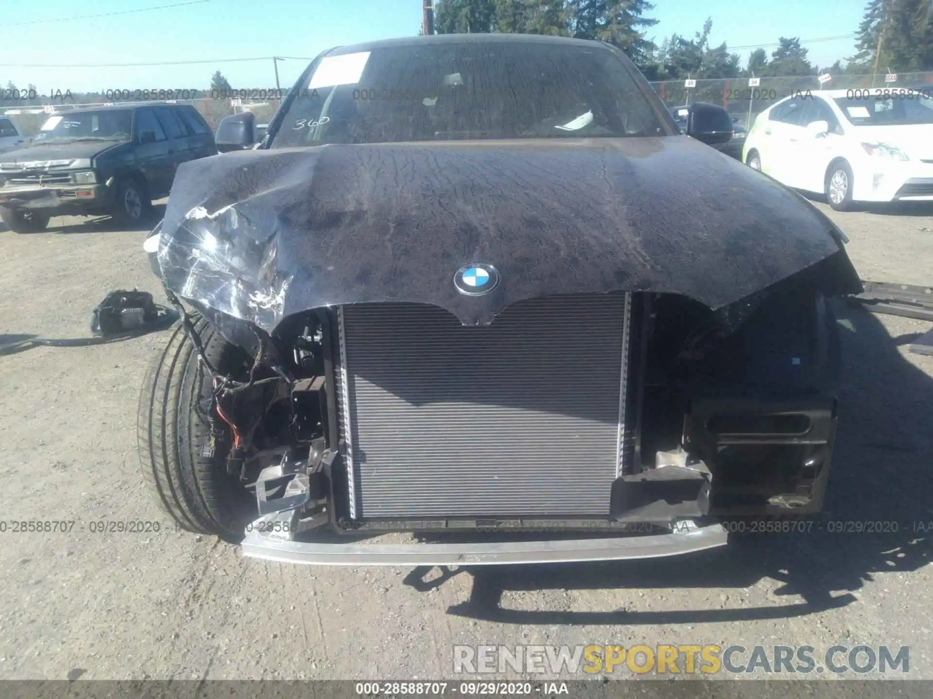 6 Фотография поврежденного автомобиля 5UXUJ3C59KLG54568 BMW X4 2019