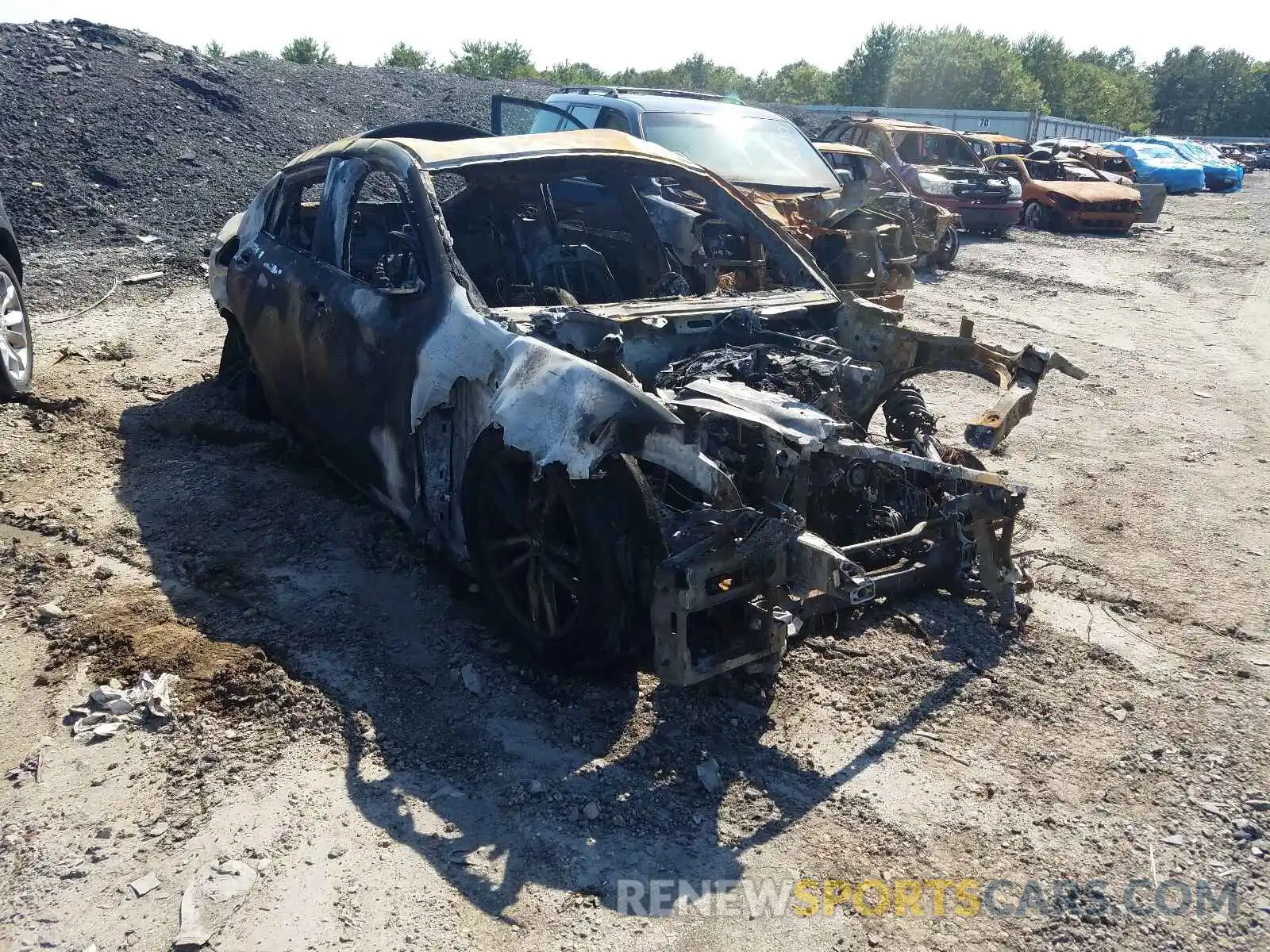 1 Photograph of a damaged car 5UXUJ3C59KLG55848 BMW X4 2019