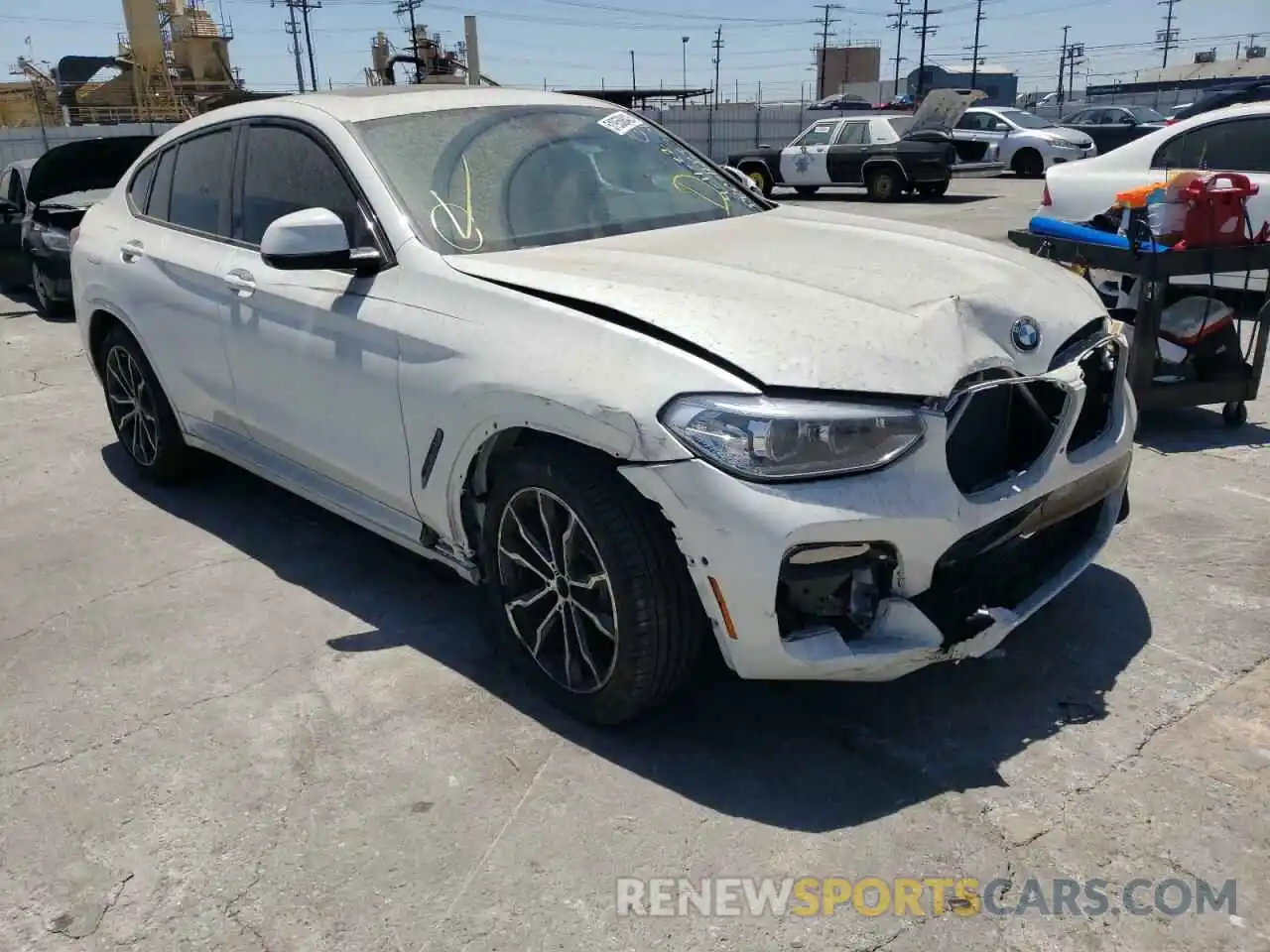 1 Photograph of a damaged car 5UXUJ3C5XKLA58370 BMW X4 2019