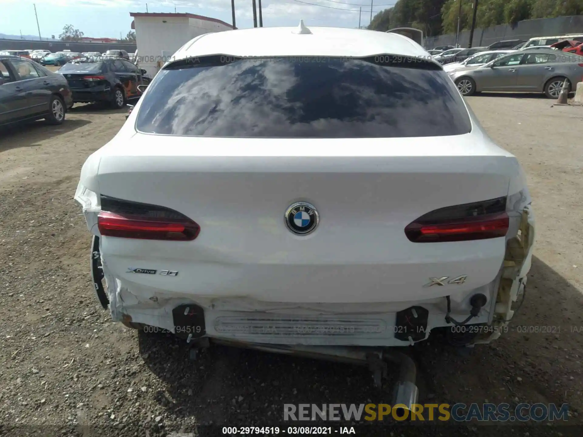 6 Photograph of a damaged car 5UXUJ3C5XKLA58630 BMW X4 2019