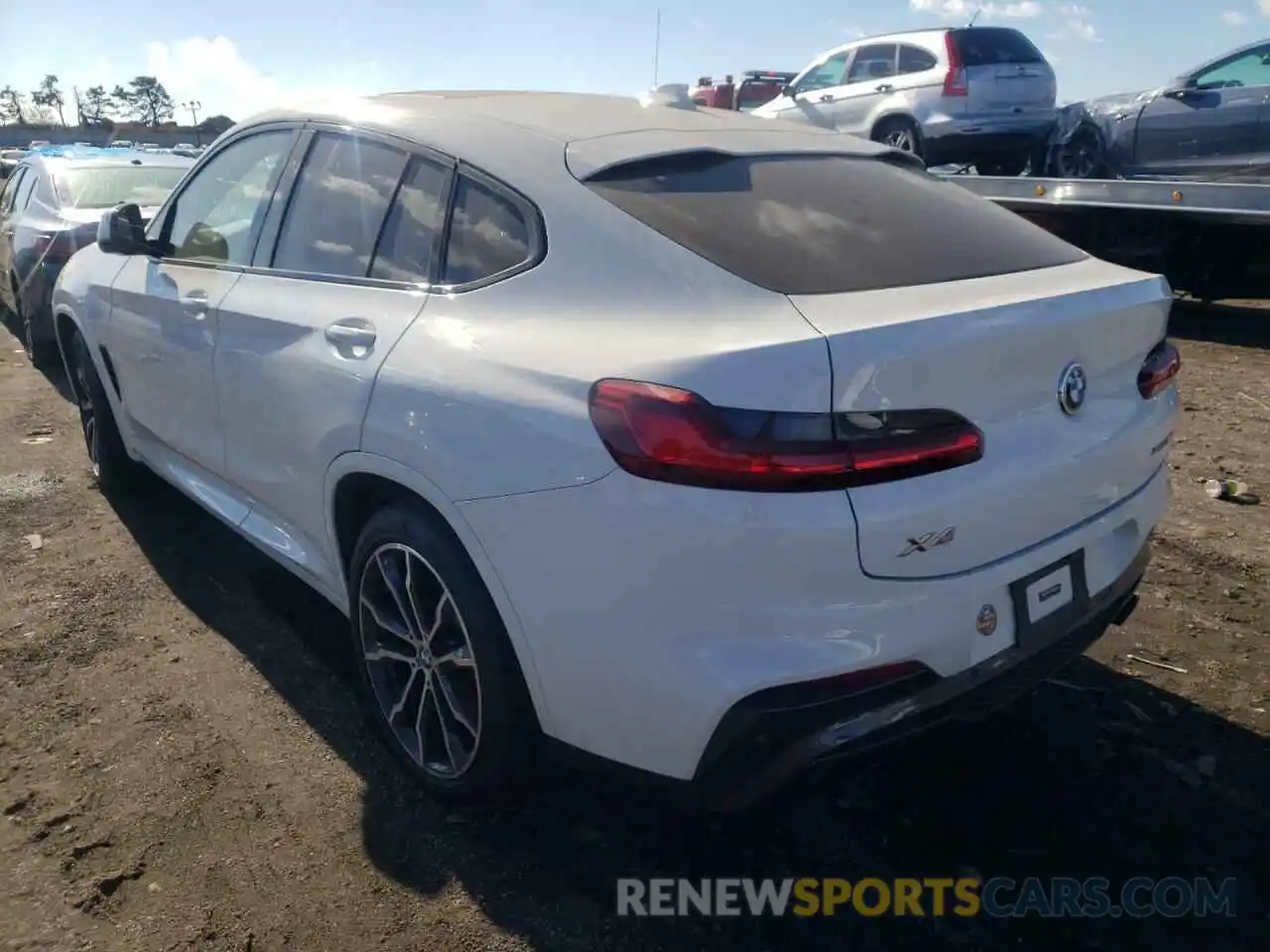 3 Photograph of a damaged car 5UXUJ3C5XKLA58773 BMW X4 2019