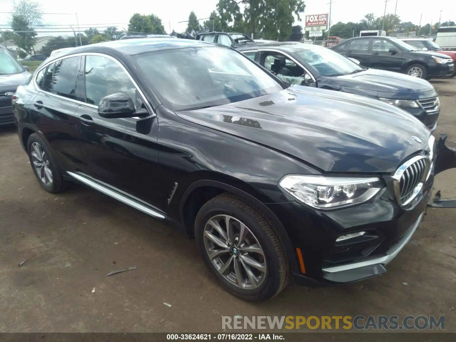 1 Photograph of a damaged car 5UXUJ3C5XKLG52716 BMW X4 2019