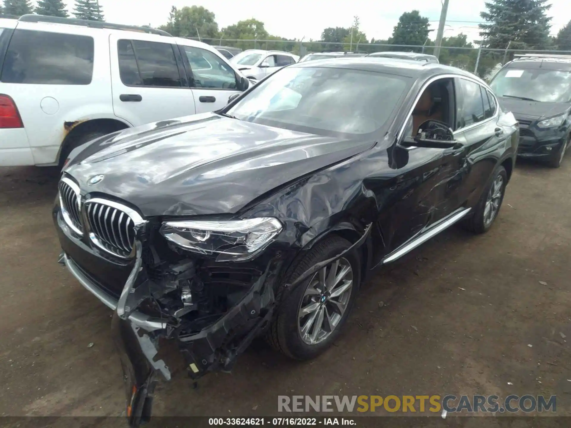 2 Photograph of a damaged car 5UXUJ3C5XKLG52716 BMW X4 2019