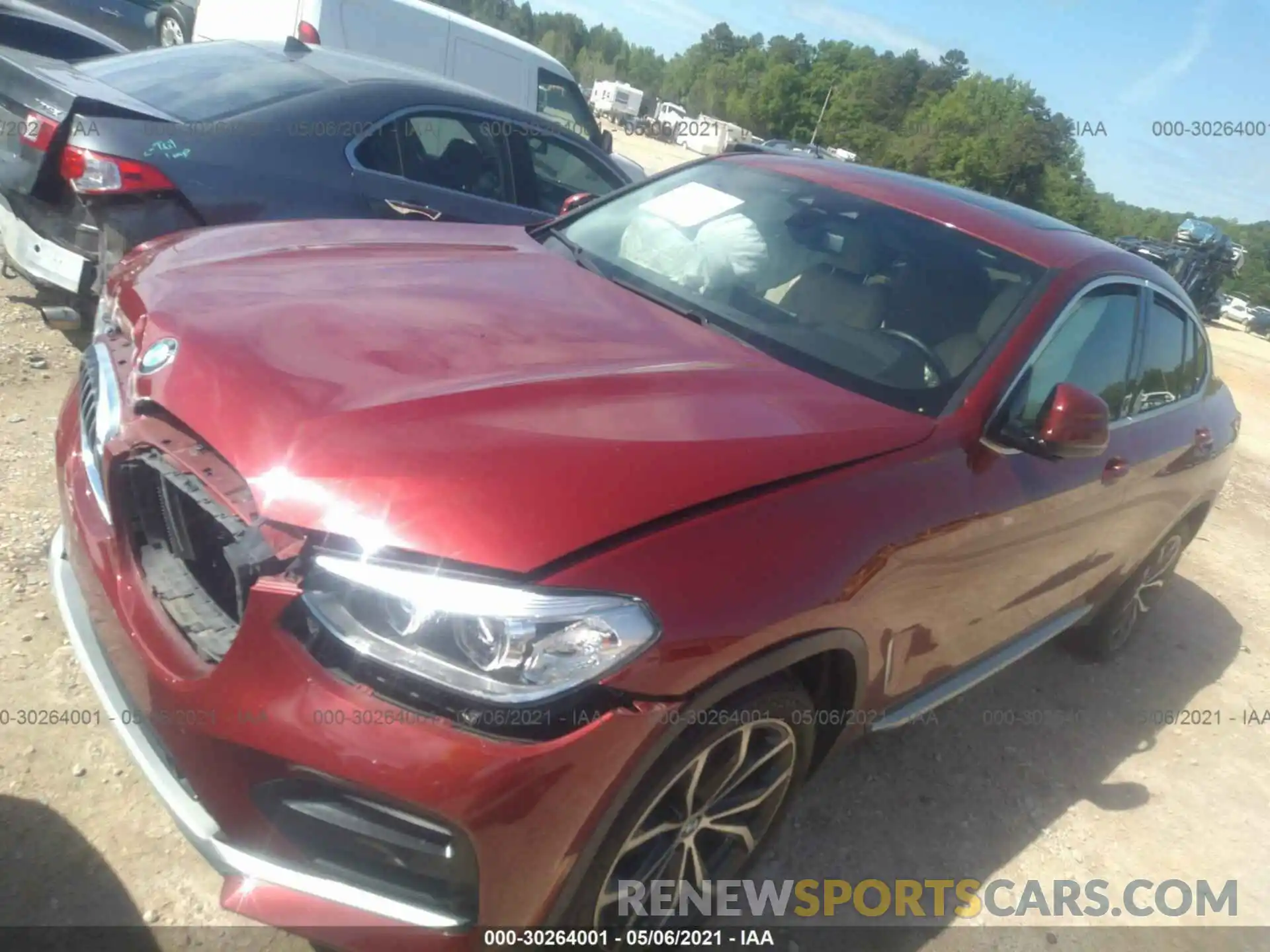 2 Photograph of a damaged car 5UXUJ3C5XKLG56183 BMW X4 2019